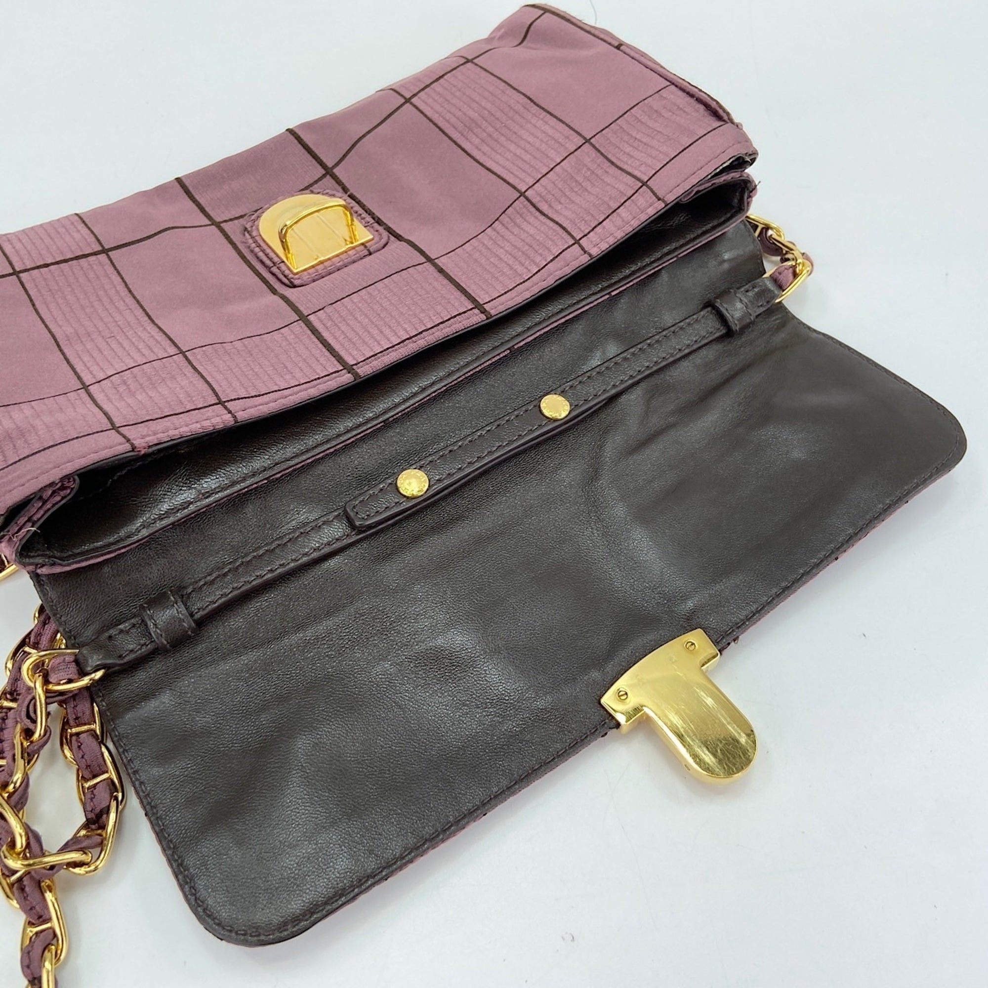 Prada Purple Nylon Shoulder Bag (Pre-Owned)