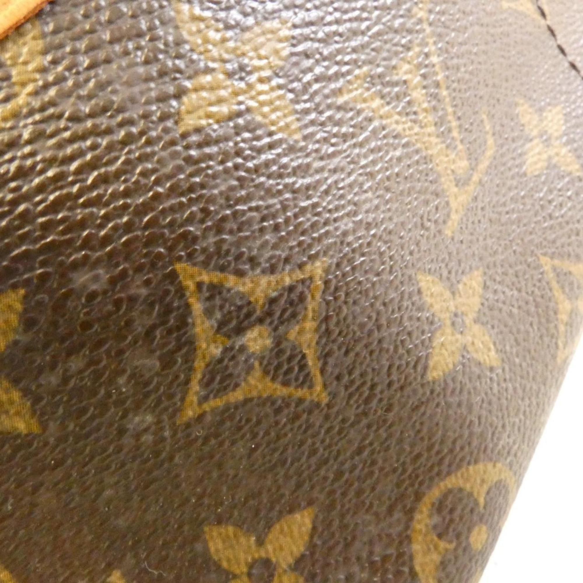 Louis Vuitton Brown Coated Canvas Shoulder Bag (Pre-Owned)
