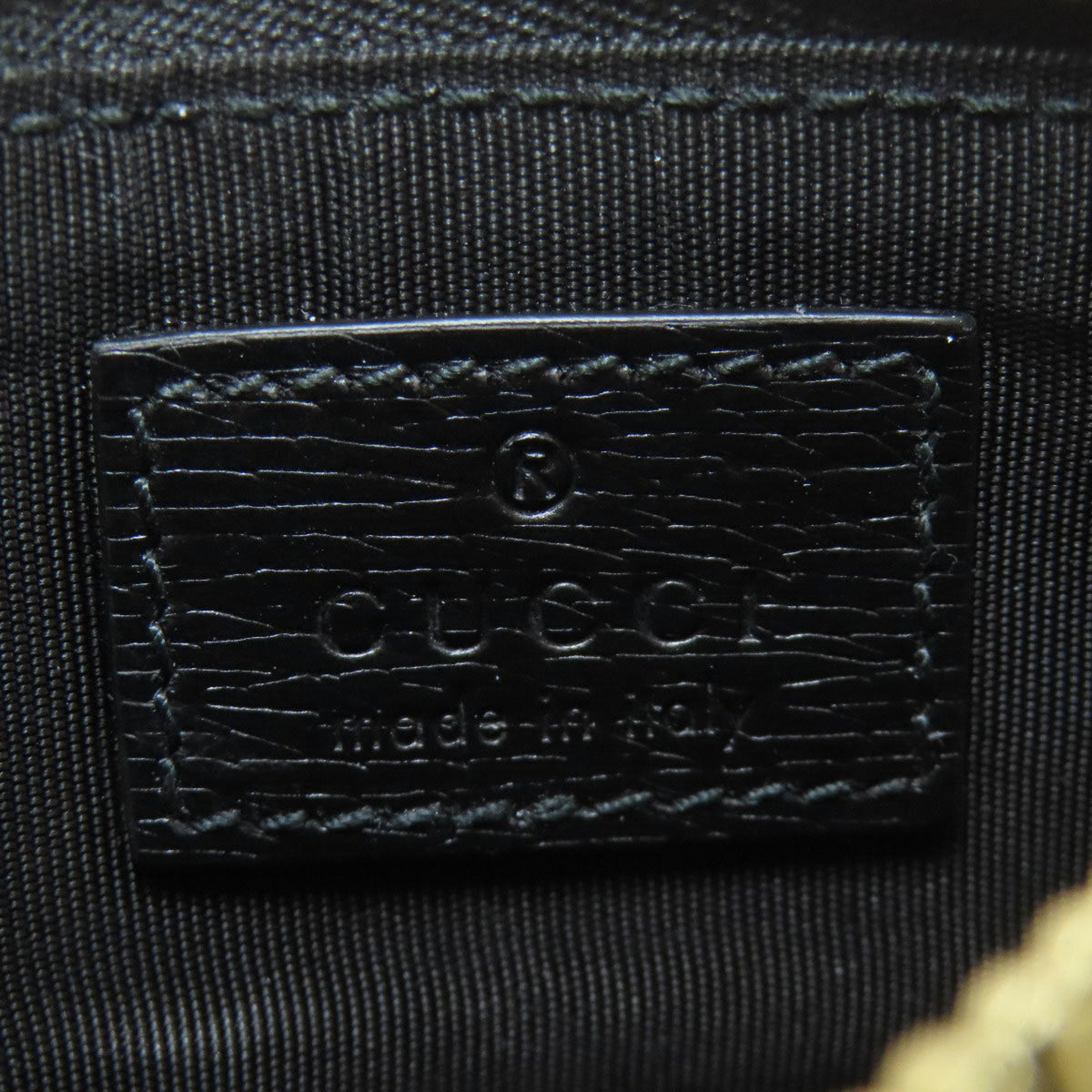 Gucci Black Leather Coin Purse/Coin Case (Pre-Owned)