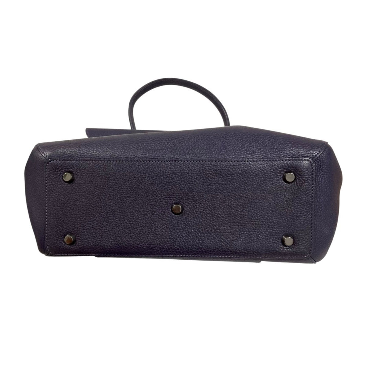 Longchamp Purple Handbag Tote Bag (Pre-Owned)