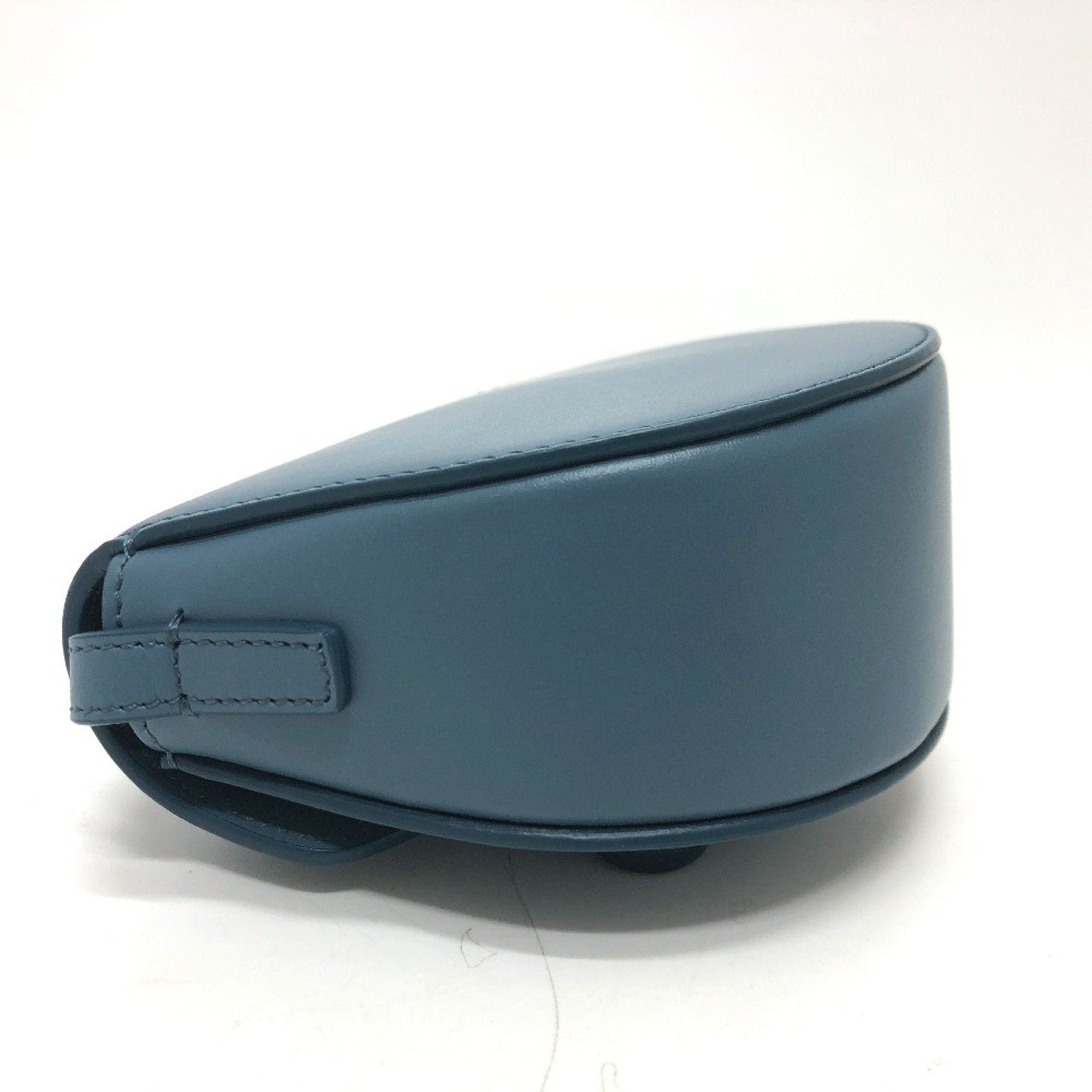 Celine Blue Leather Shoulder Bag (Pre-Owned)