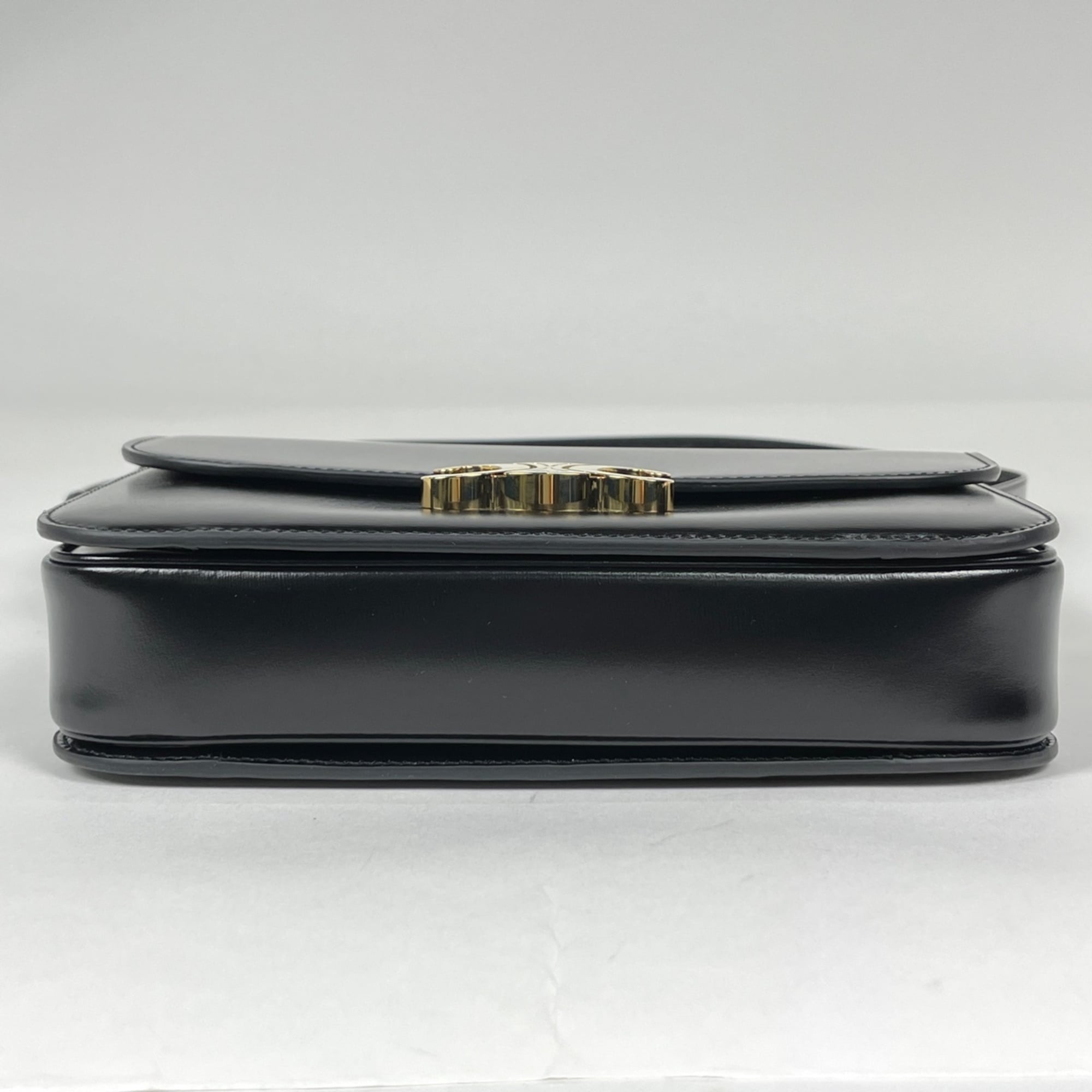 Celine Black Leather Shoulder Bag (Pre-Owned)