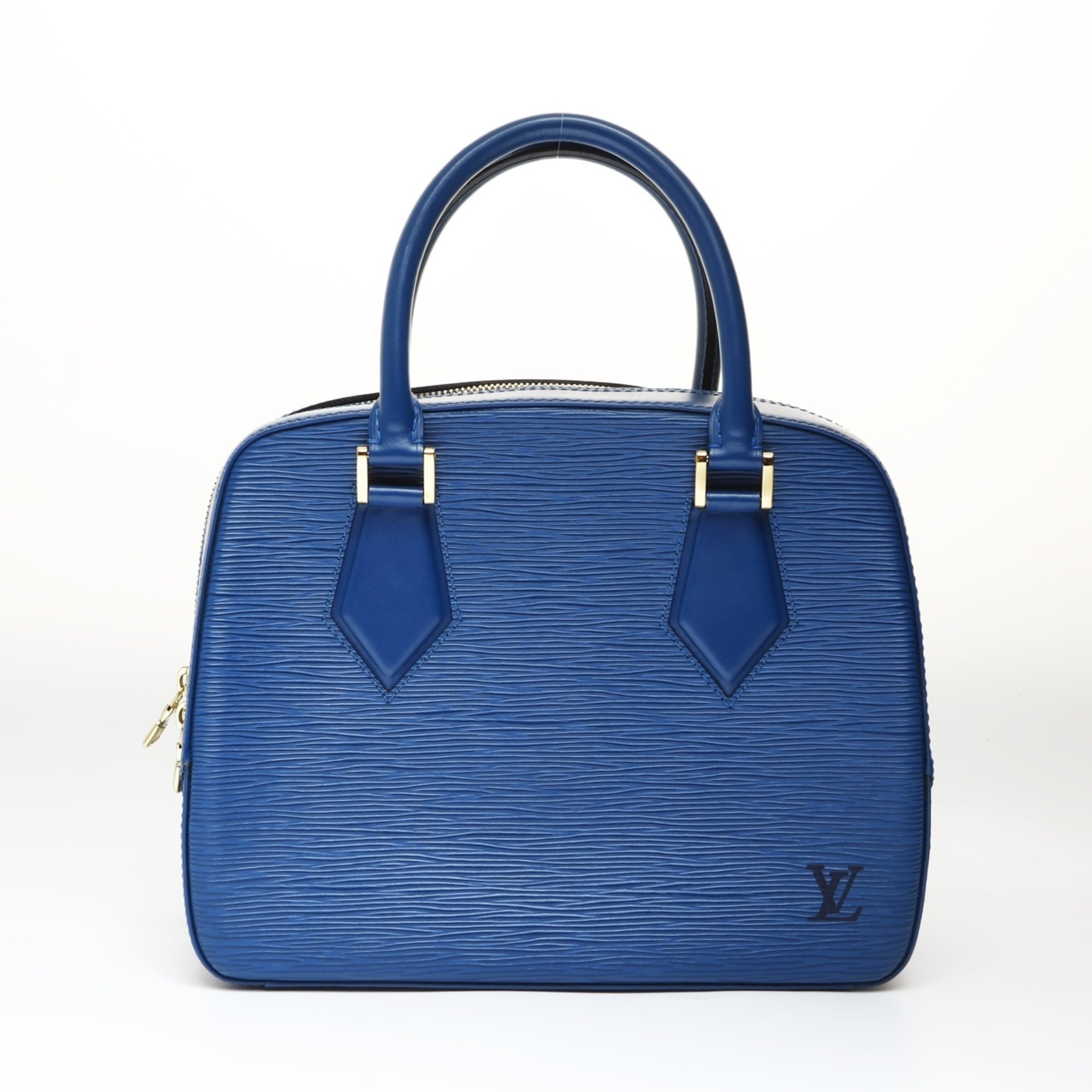 Louis Vuitton Epi Blue Epi Leather Handbag (Pre-Owned)