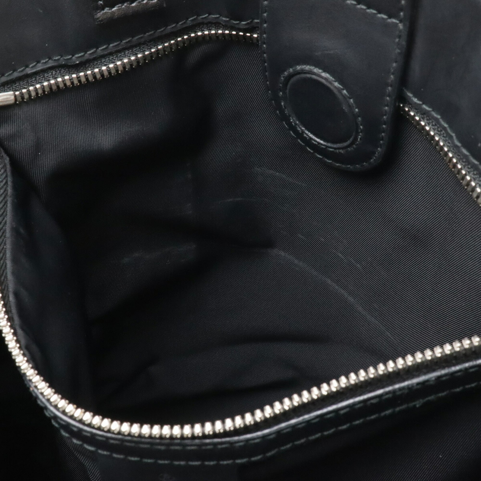 Gucci Beige Black Gg Supreme Shoulder Bag Tote Bag (Pre-Owned)