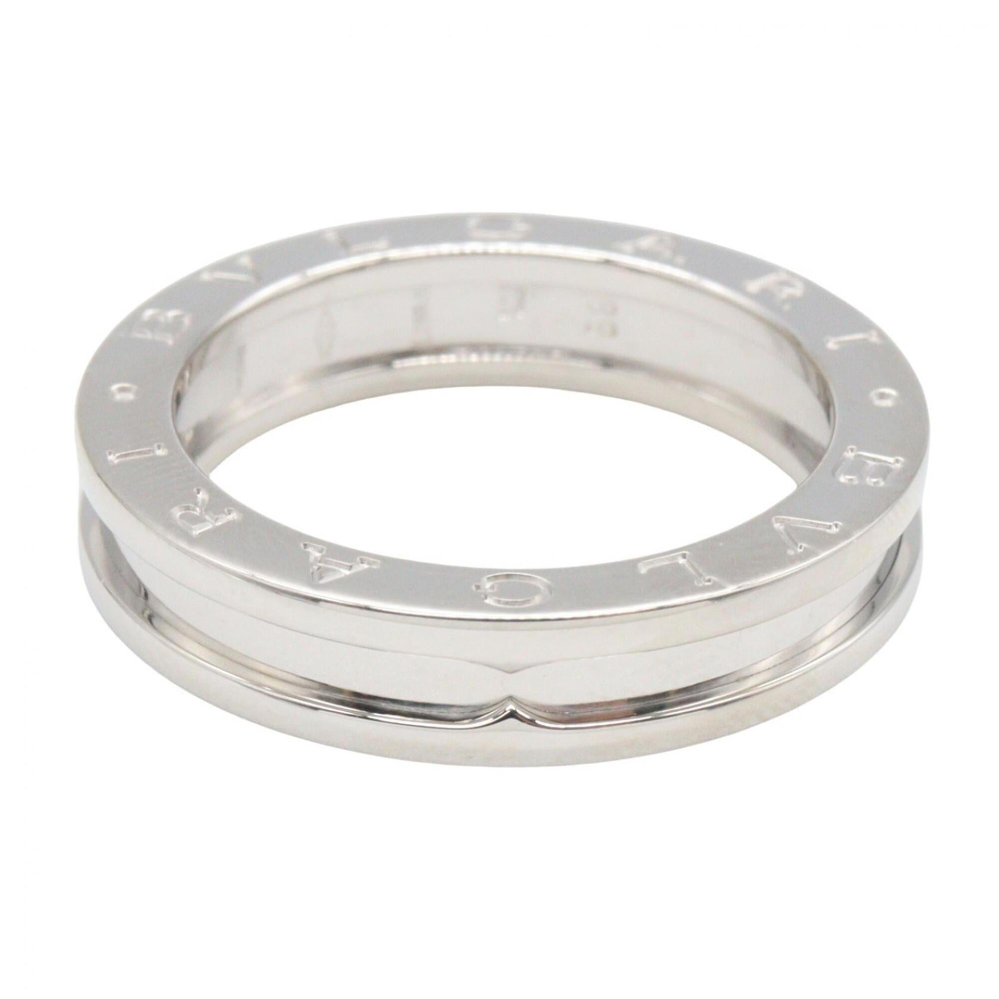 Bvlgari Silver White Gold (18K) Band Ring (Pre-Owned)