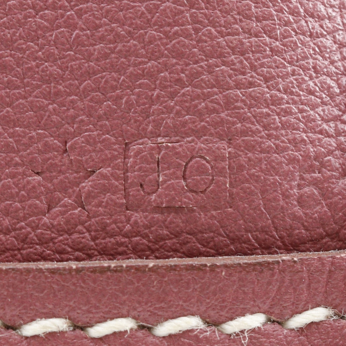 Hermes Pink Red Color Swift Leather Tote Bag (Pre-Owned)