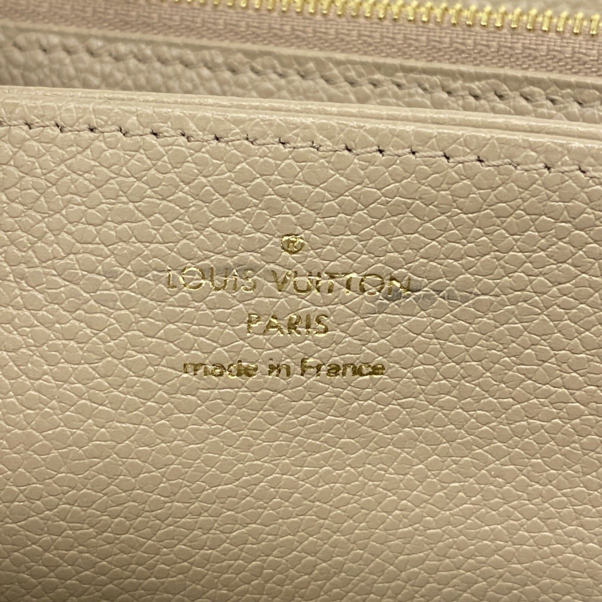 Louis Vuitton Cream Tourterelle Long Wallet (Bi-Fold) (Pre-Owned)