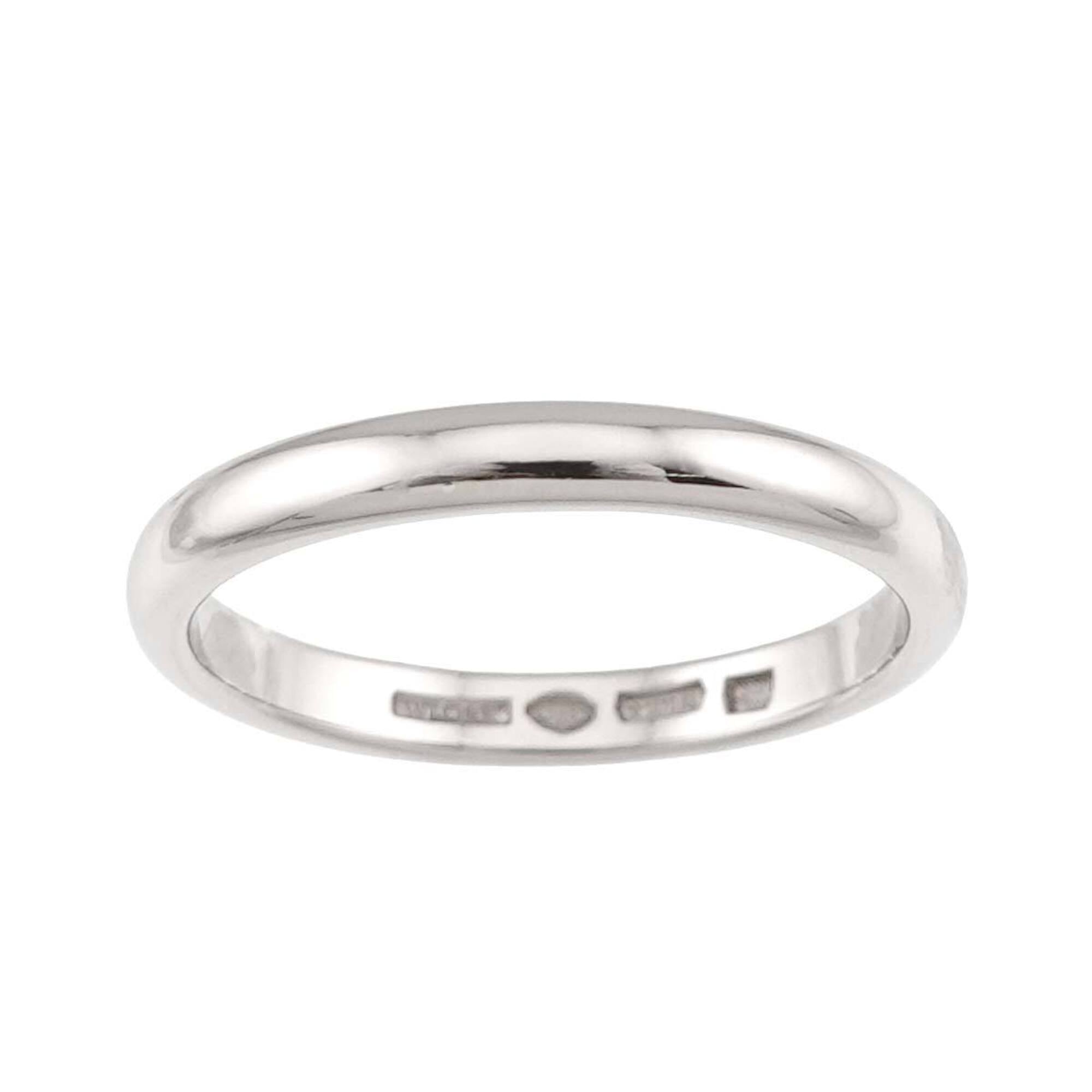 Bvlgari Platinum 950 Band Ring (Pre-Owned)