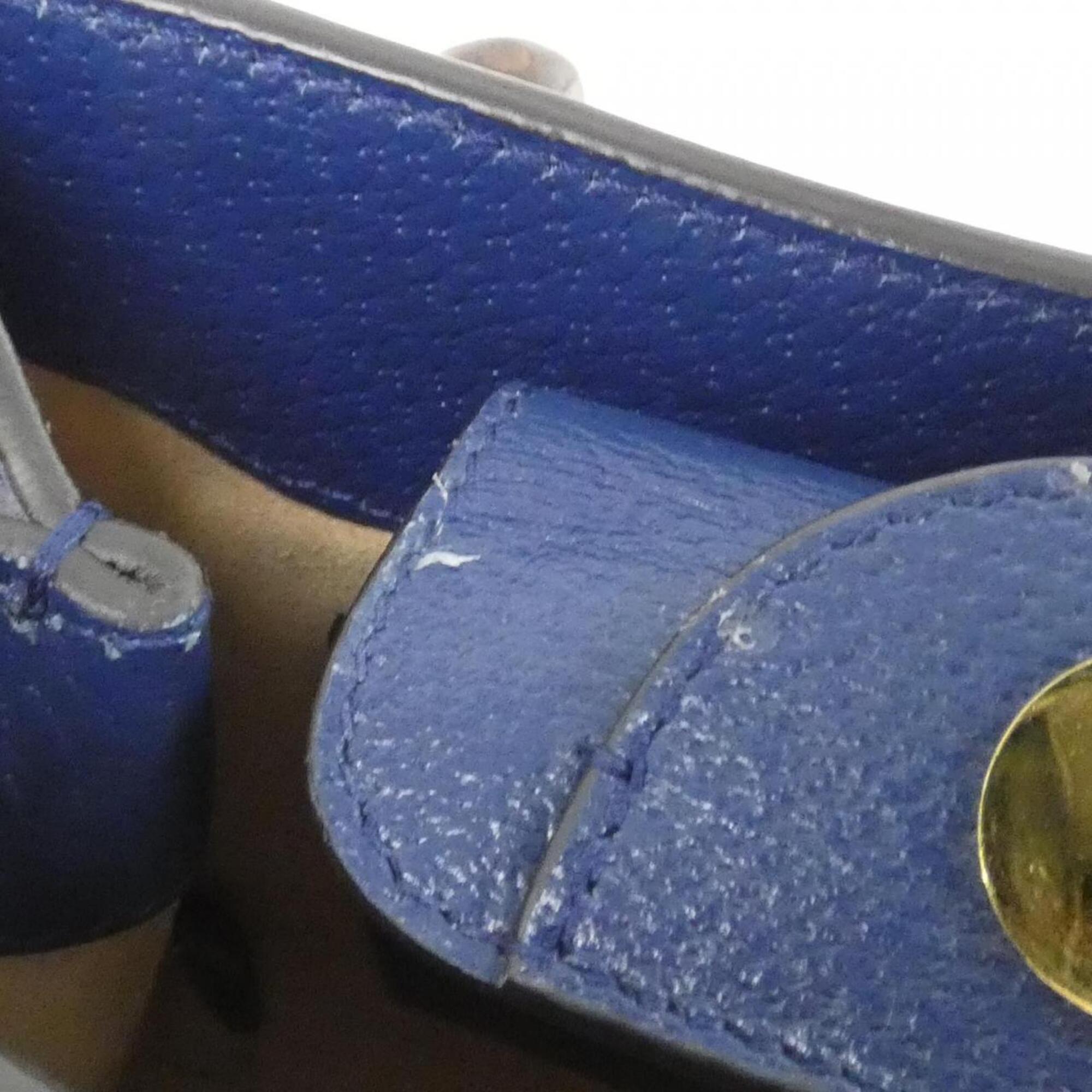 Gucci Royal Blue Leather Handbag (Pre-Owned)