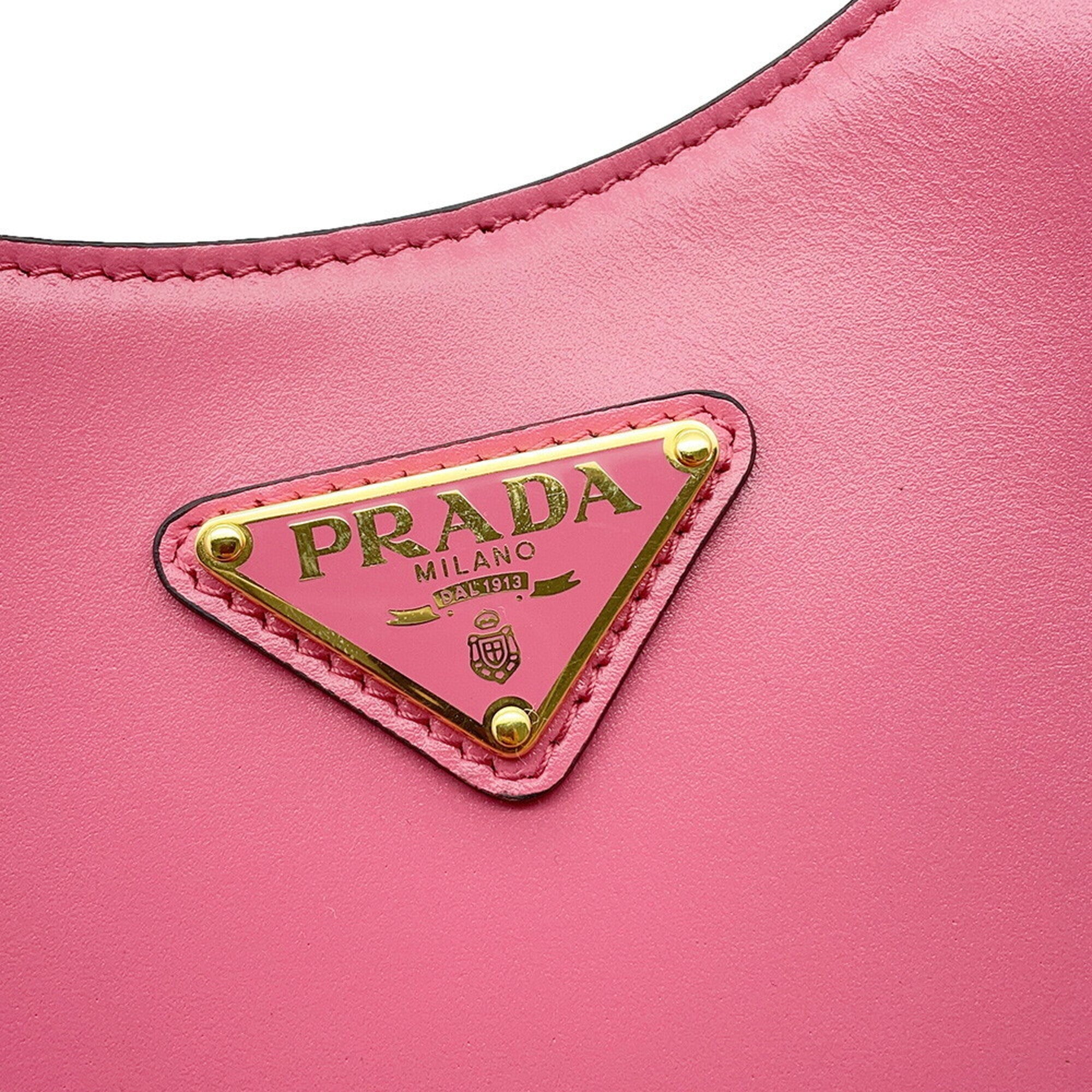 Prada Pink Handbag Shoulder Bag (Pre-Owned)