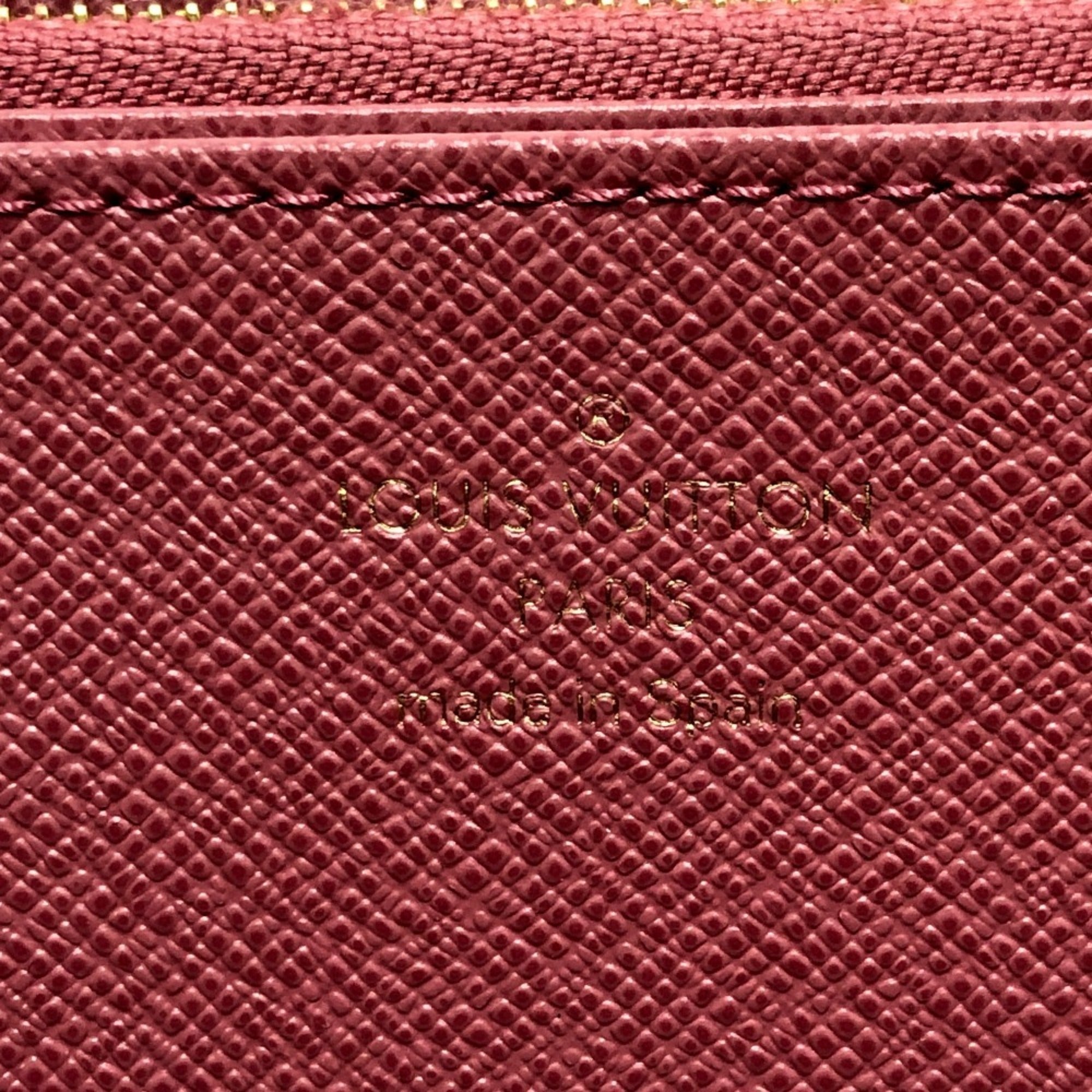 Louis Vuitton Monogram Denim Pink Monogram Denim Long Wallet (Bi-Fold) (Pre-Owned)