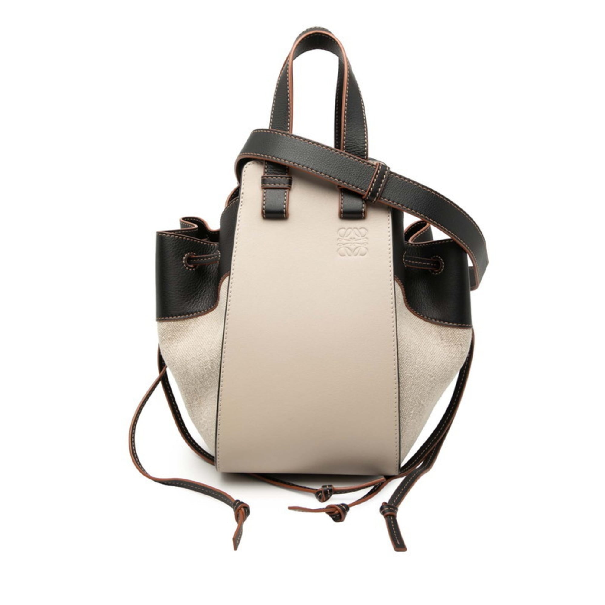 Loewe Beige Multi-Color Leather Handbag Shoulder Bag (Pre-Owned)