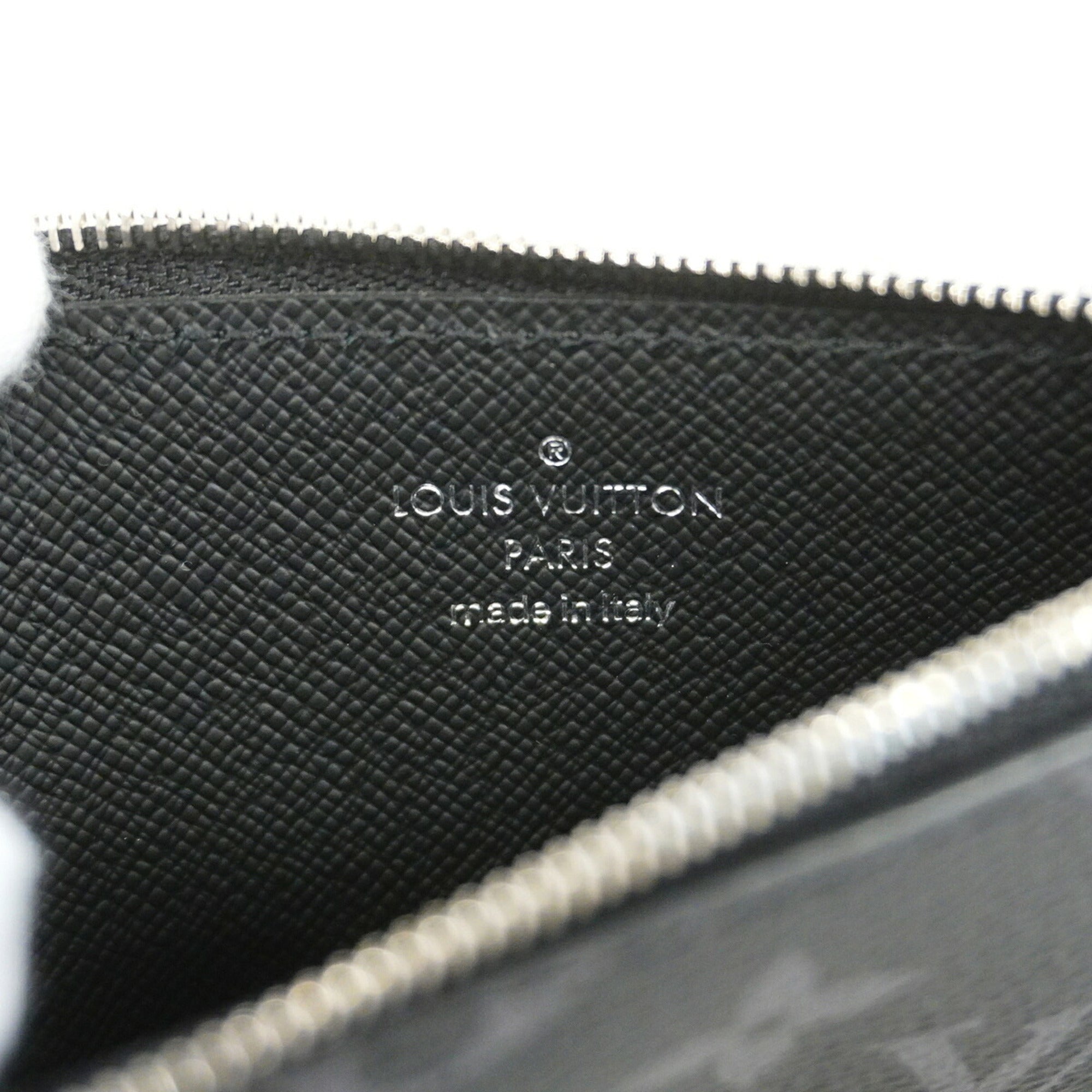 Louis Vuitton Black Coin Purse/Coin Case (Pre-Owned)