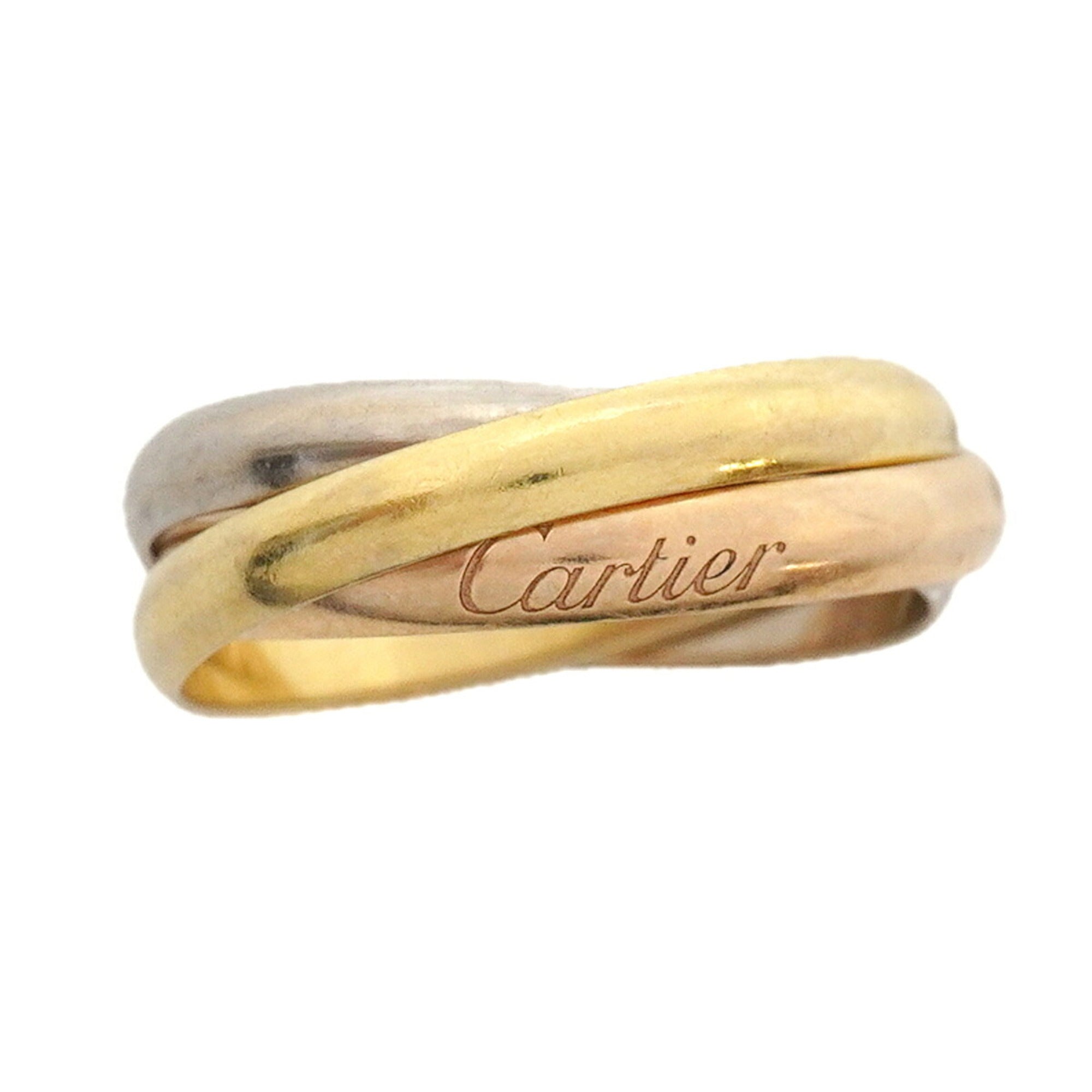 Cartier Yellow Gold (18K) Pink Gold (18K) White Gold (18K) Band Ring (Pre-Owned)