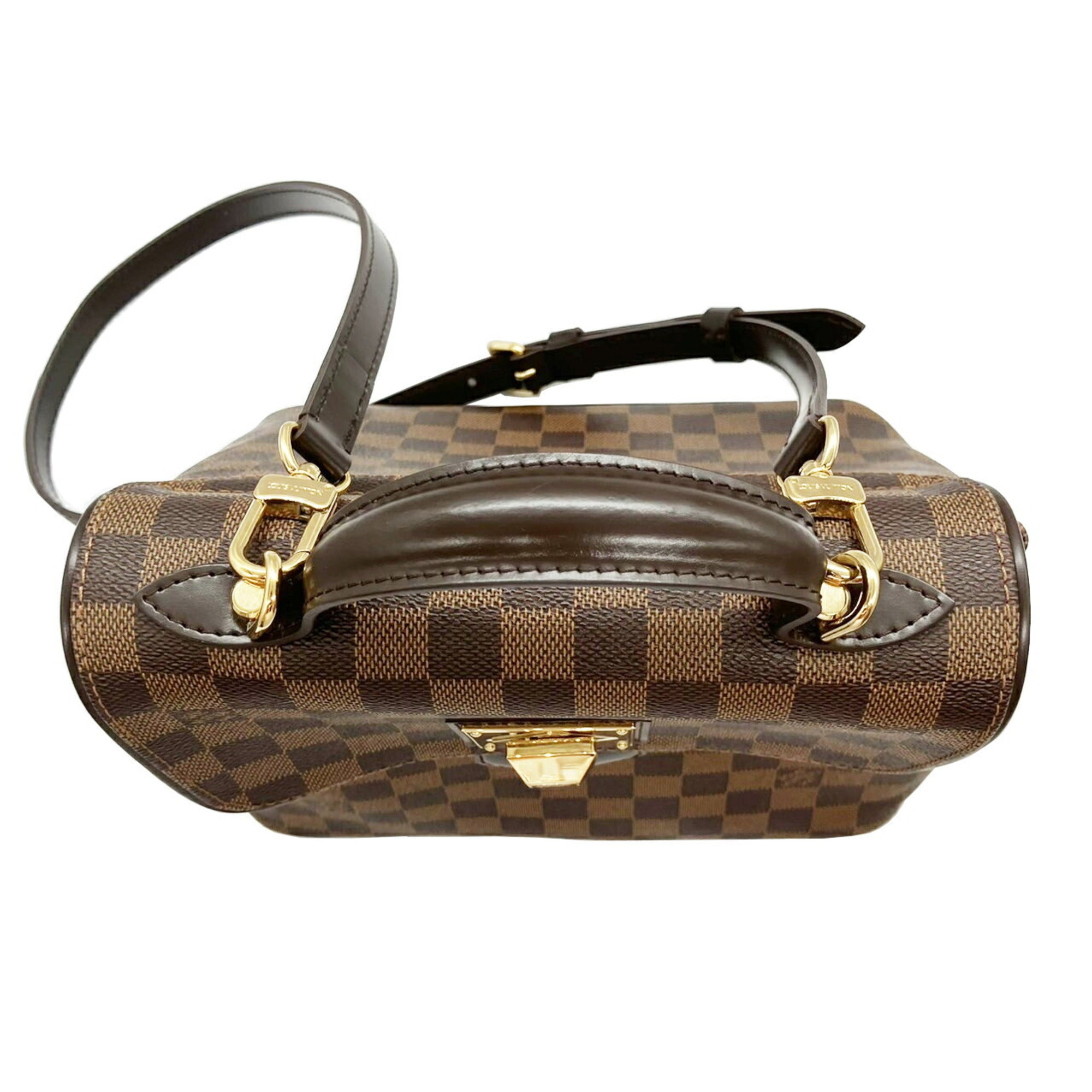 Louis Vuitton Damier Damier Canvas Ebene Shoulder Bag (Pre-Owned)
