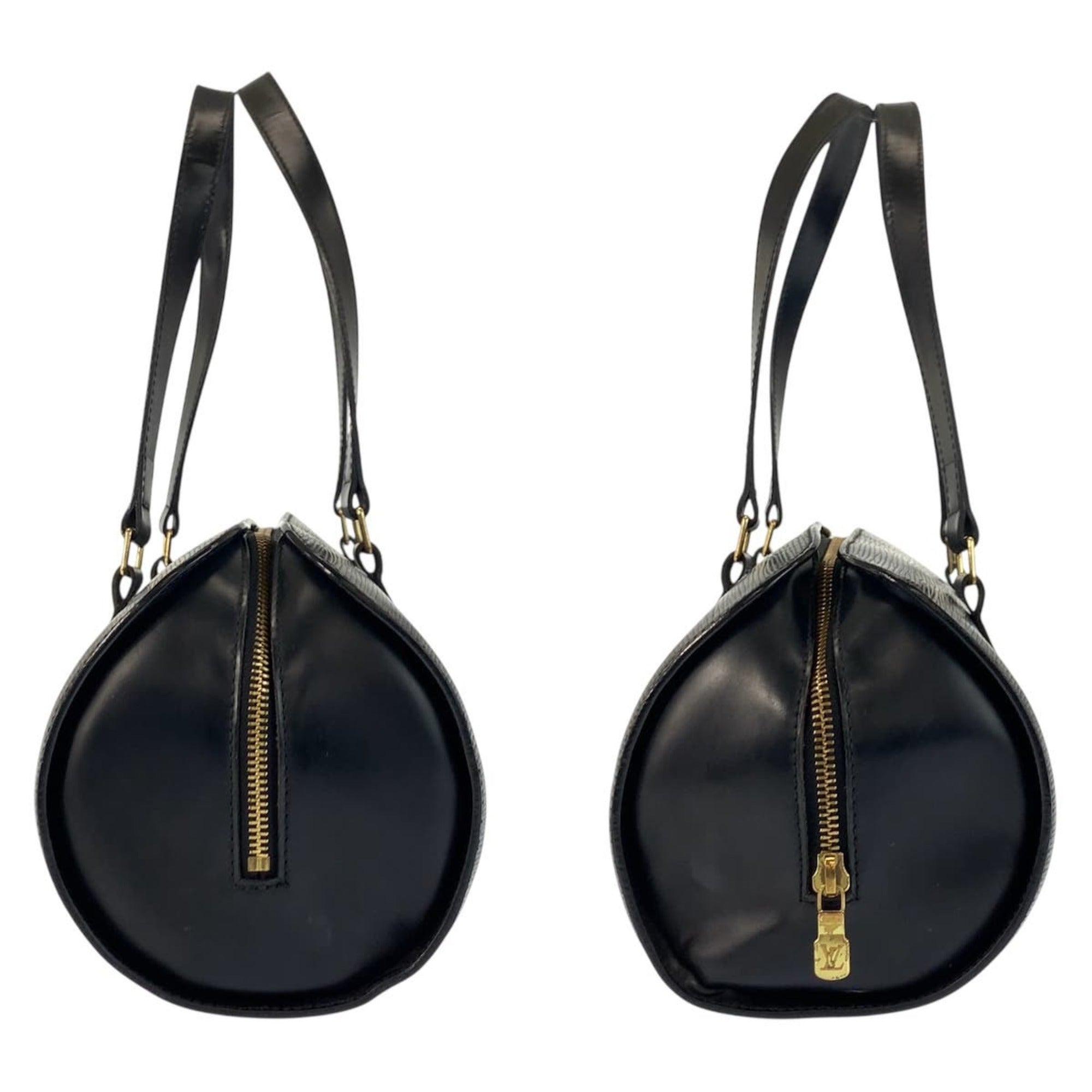 Louis Vuitton Black Epi Leather Handbag Shoulder Bag (Pre-Owned)