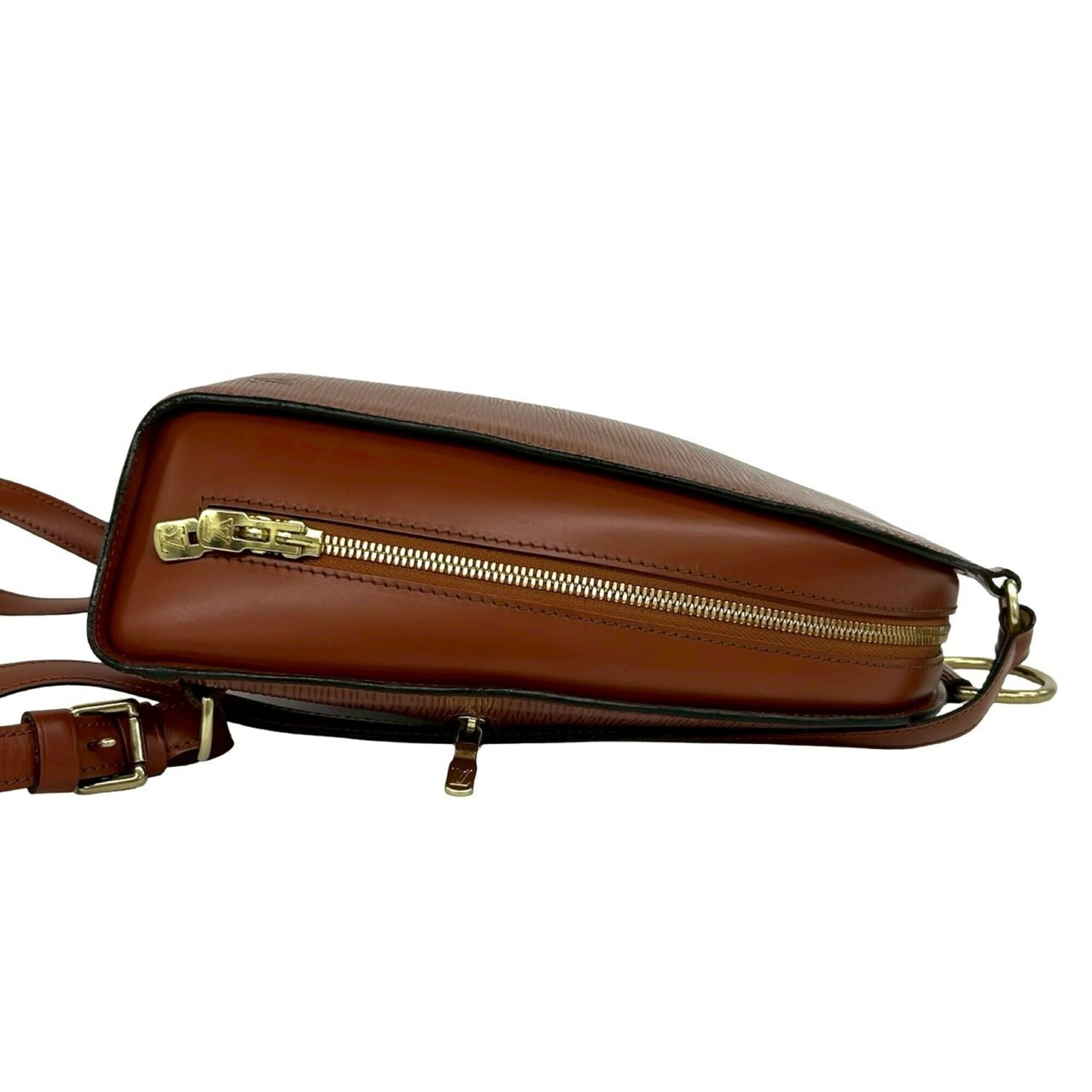 Louis Vuitton Brown Leather Backpack (Pre-Owned)