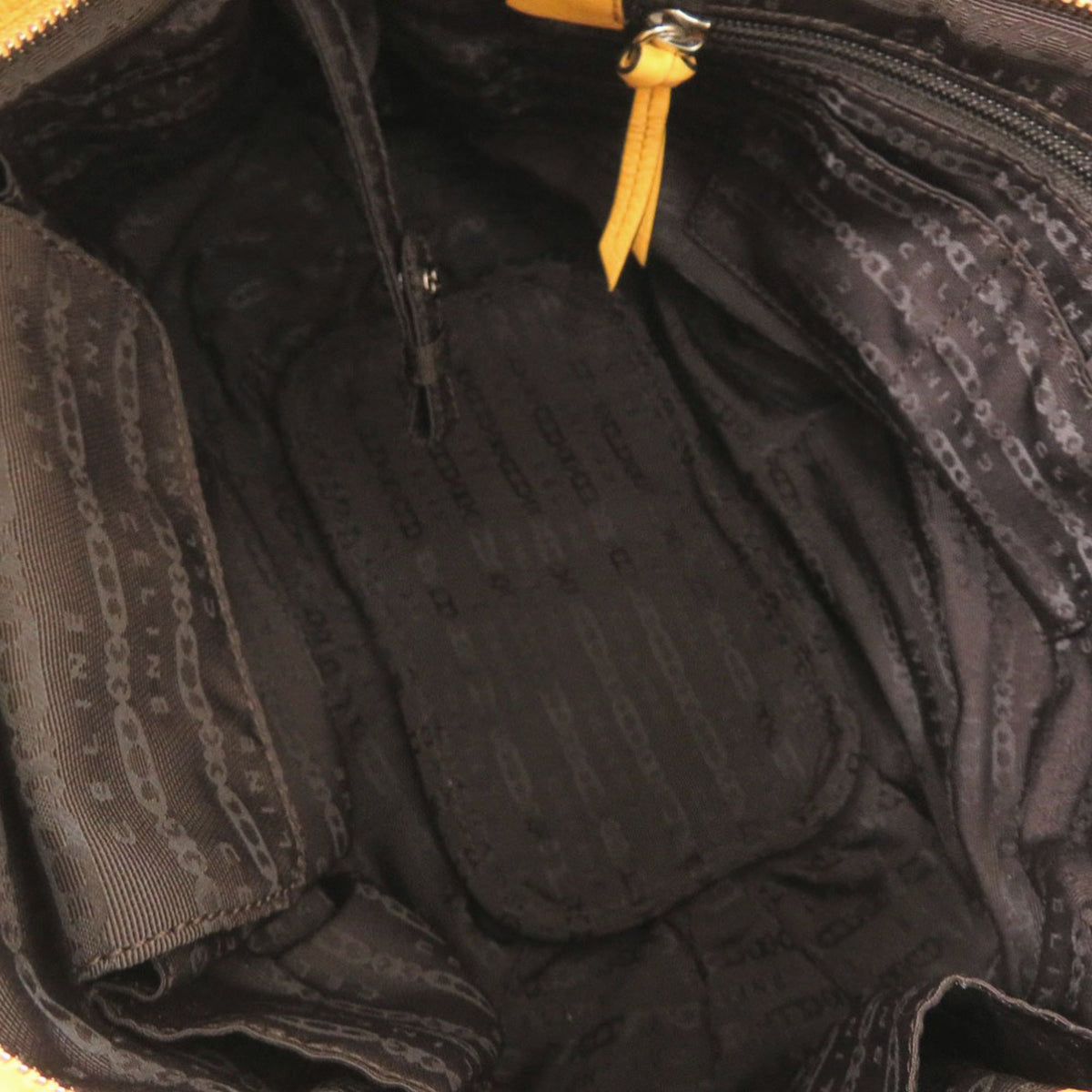 Celine Yellow Leather Handbag (Pre-Owned)