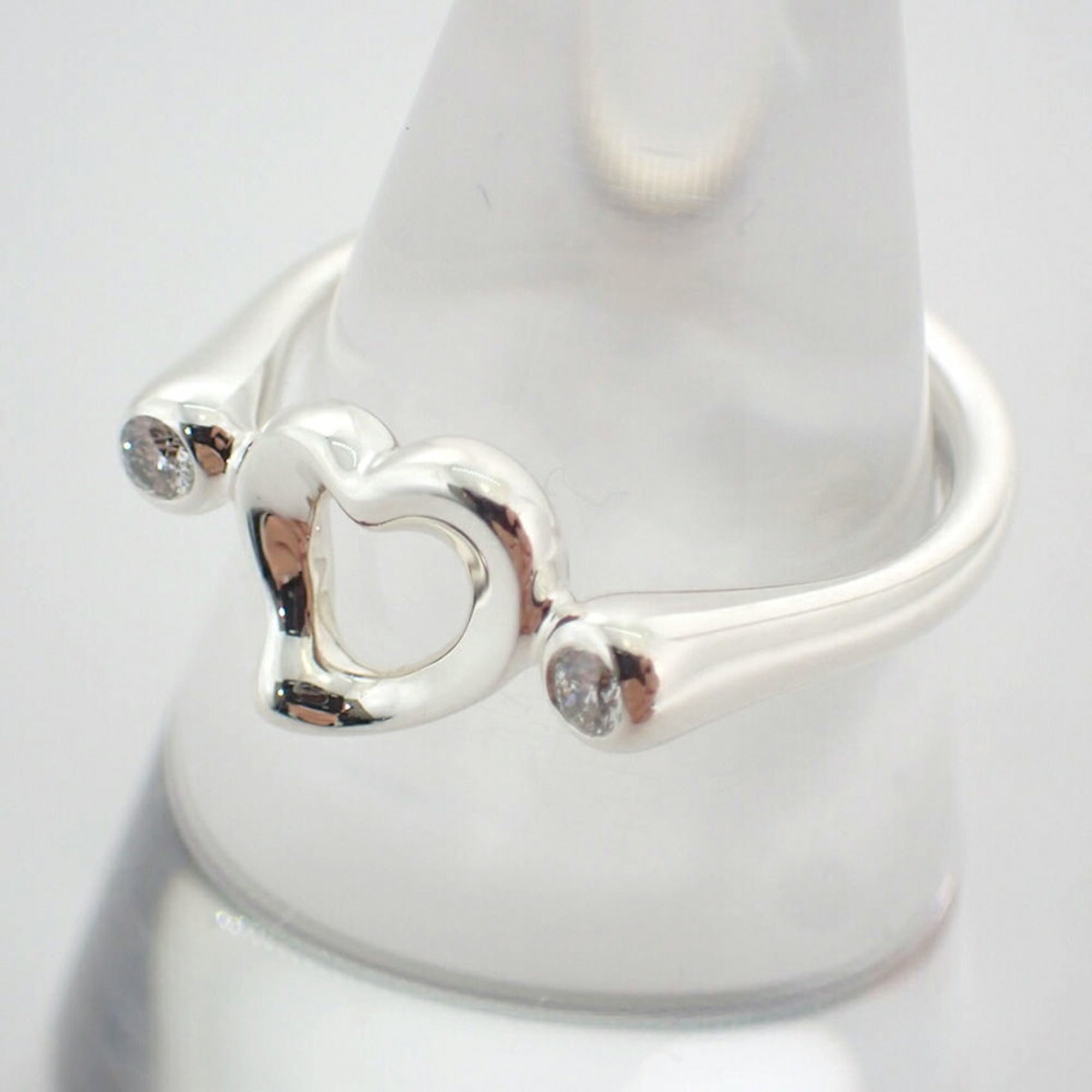 Tiffany Sterling Silver 925 Band Ring (Pre-Owned)
