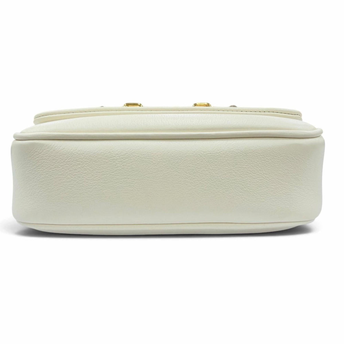 Bally Ivory Leather Shoulder Bag (Pre-Owned)