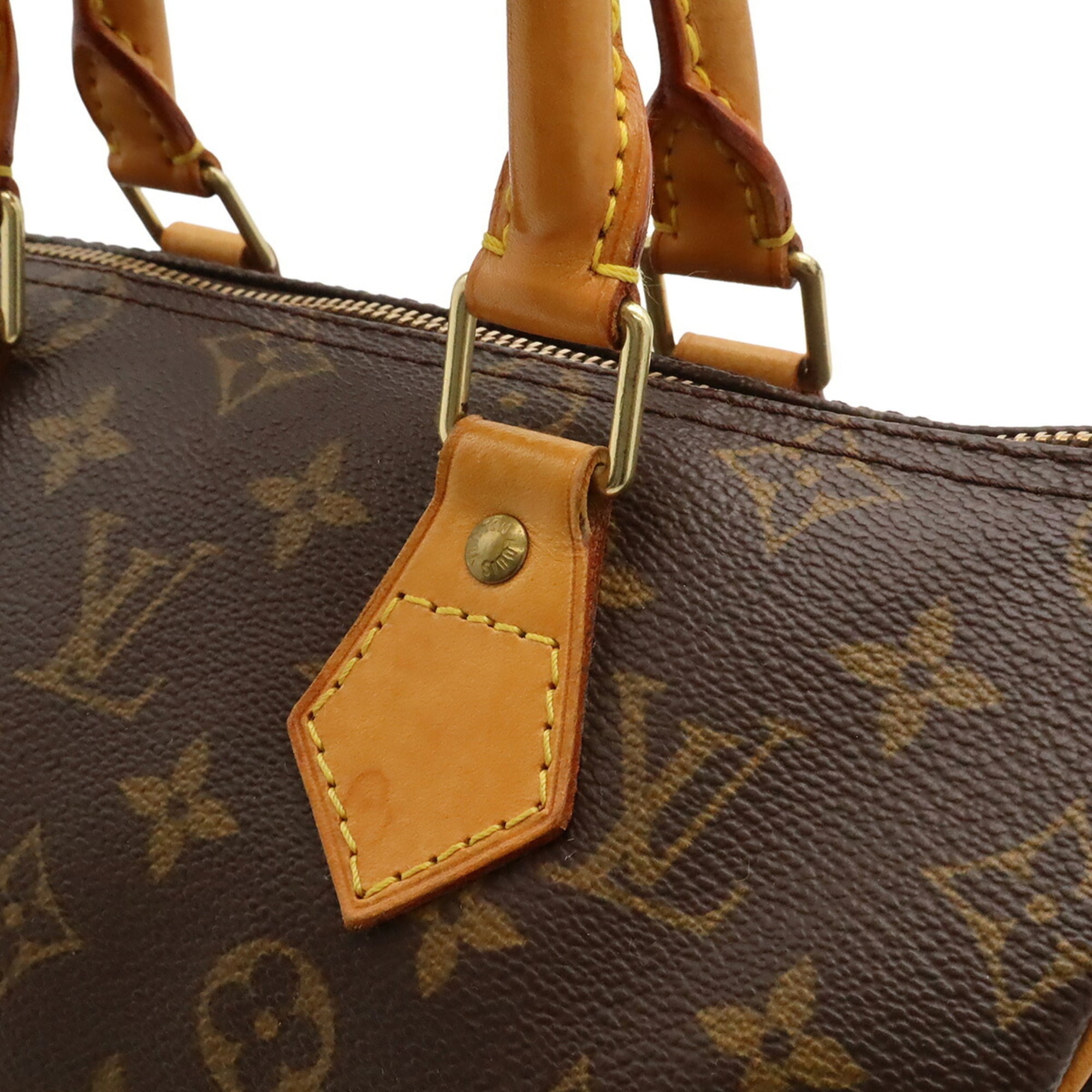 Louis Vuitton Brown Monogram Handbag (Pre-Owned)