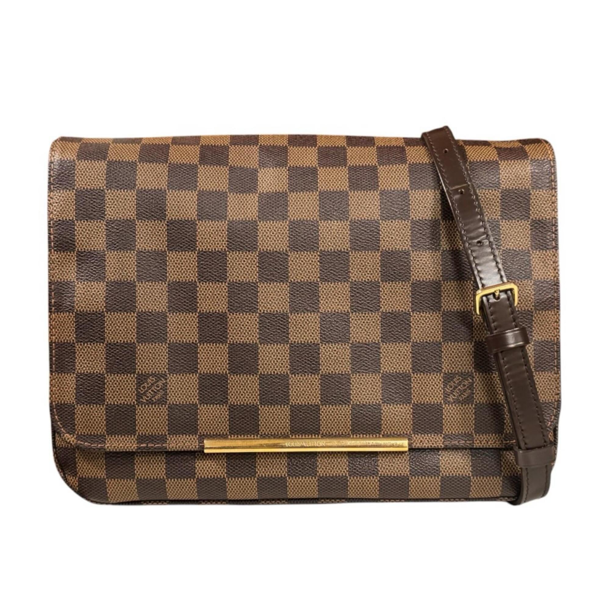 Louis Vuitton Damier Brown Damier Canvas Handbag Shoulder Bag (Pre-Owned)