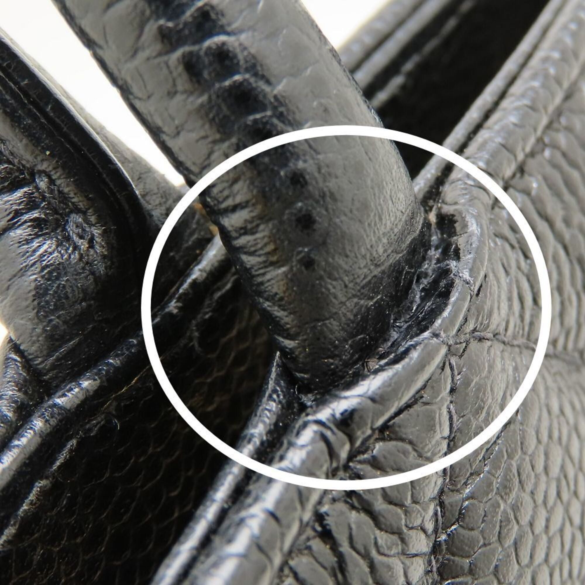 Chanel Black Grained Calfskin Tote Bag (Pre-Owned)