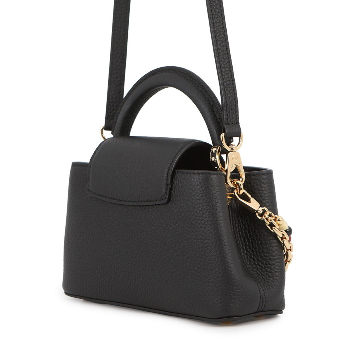 Louis Vuitton Black Noir Exotic Leather Handbag (Pre-Owned)