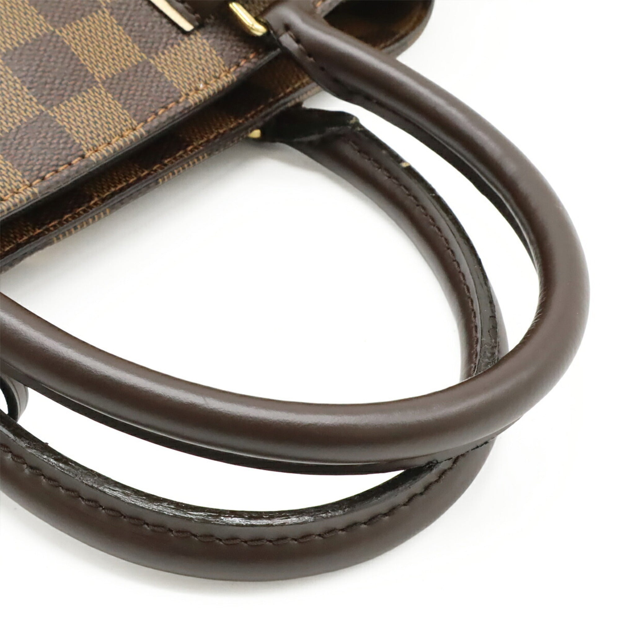 Louis Vuitton Brown Damier Canvas Galle Damier Canvas Handbag Shoulder Bag (Pre-Owned)