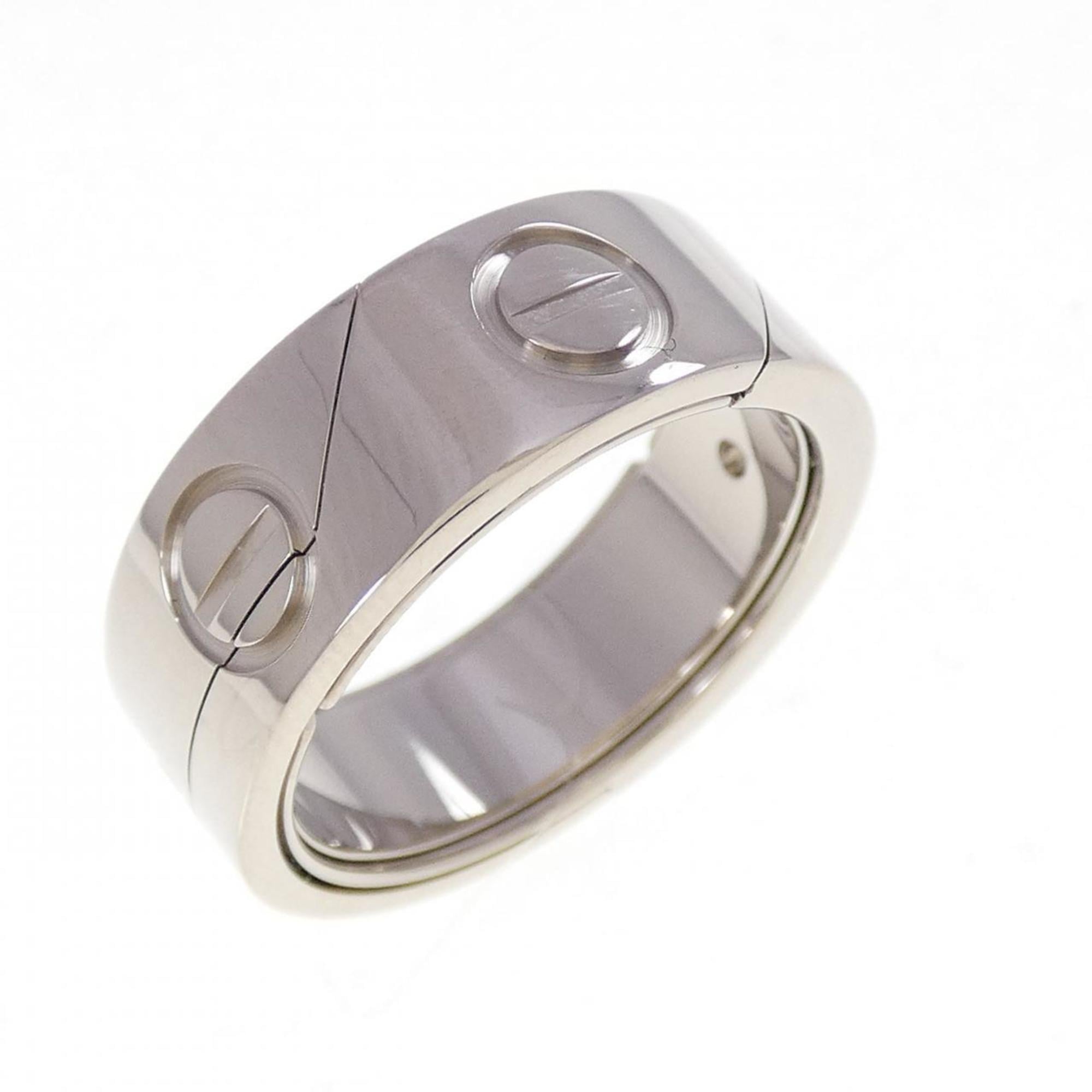 Cartier White Gold White Gold (18K) Band Ring (Pre-Owned)