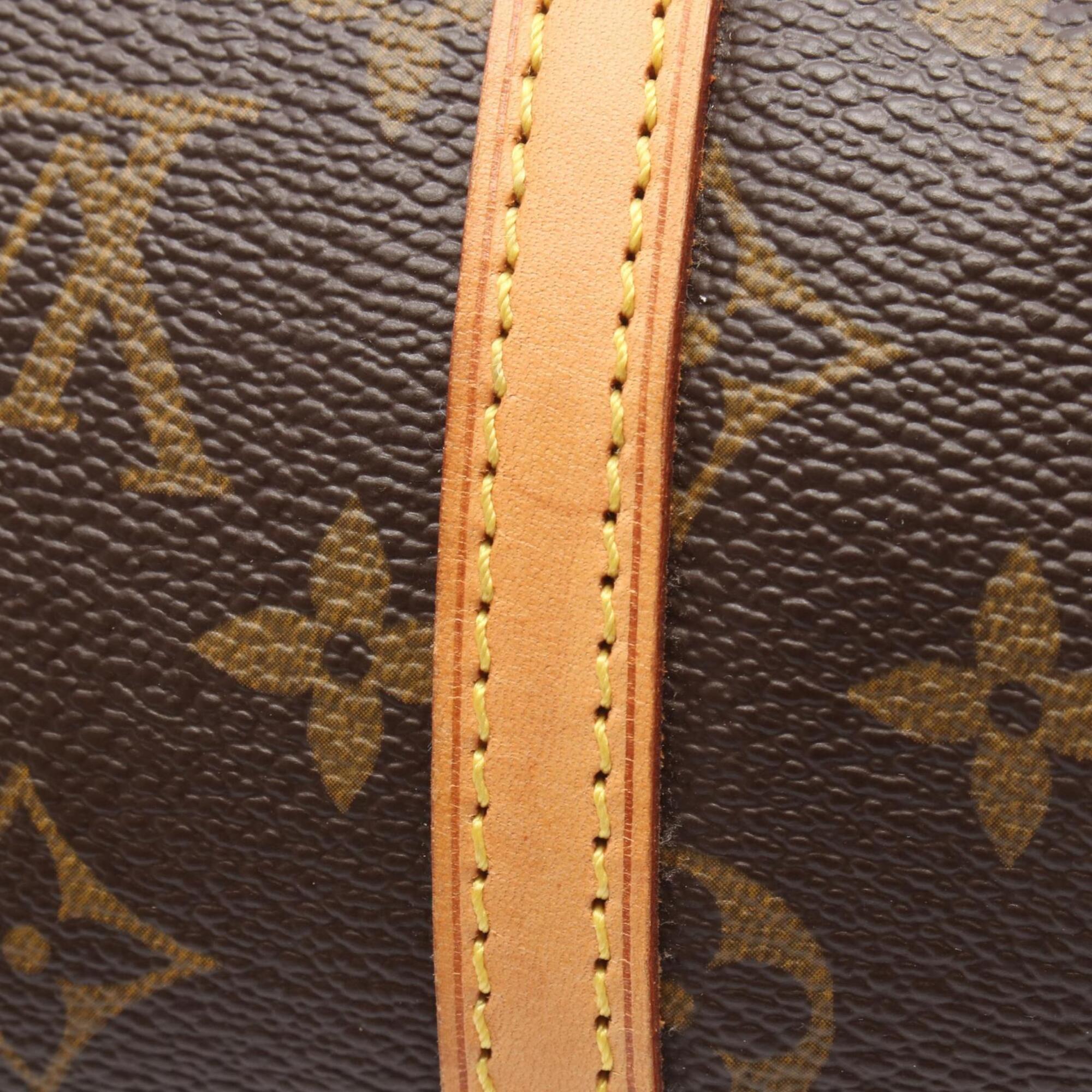 Louis Vuitton Brown Pvc Leather Handbag (Pre-Owned)