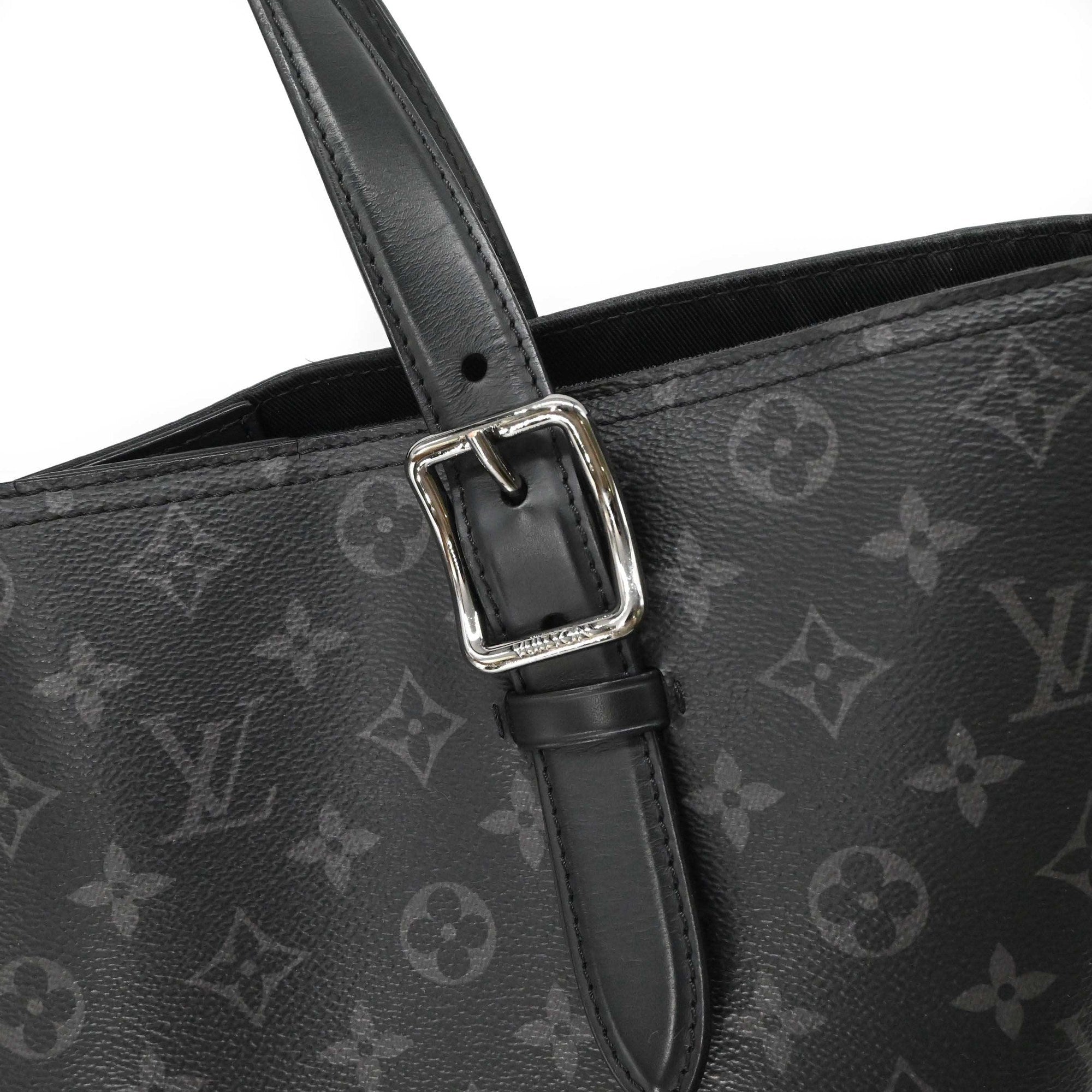 Louis Vuitton Black Monogram Eclipse Monogram Eclipse Tote Bag (Pre-Owned)
