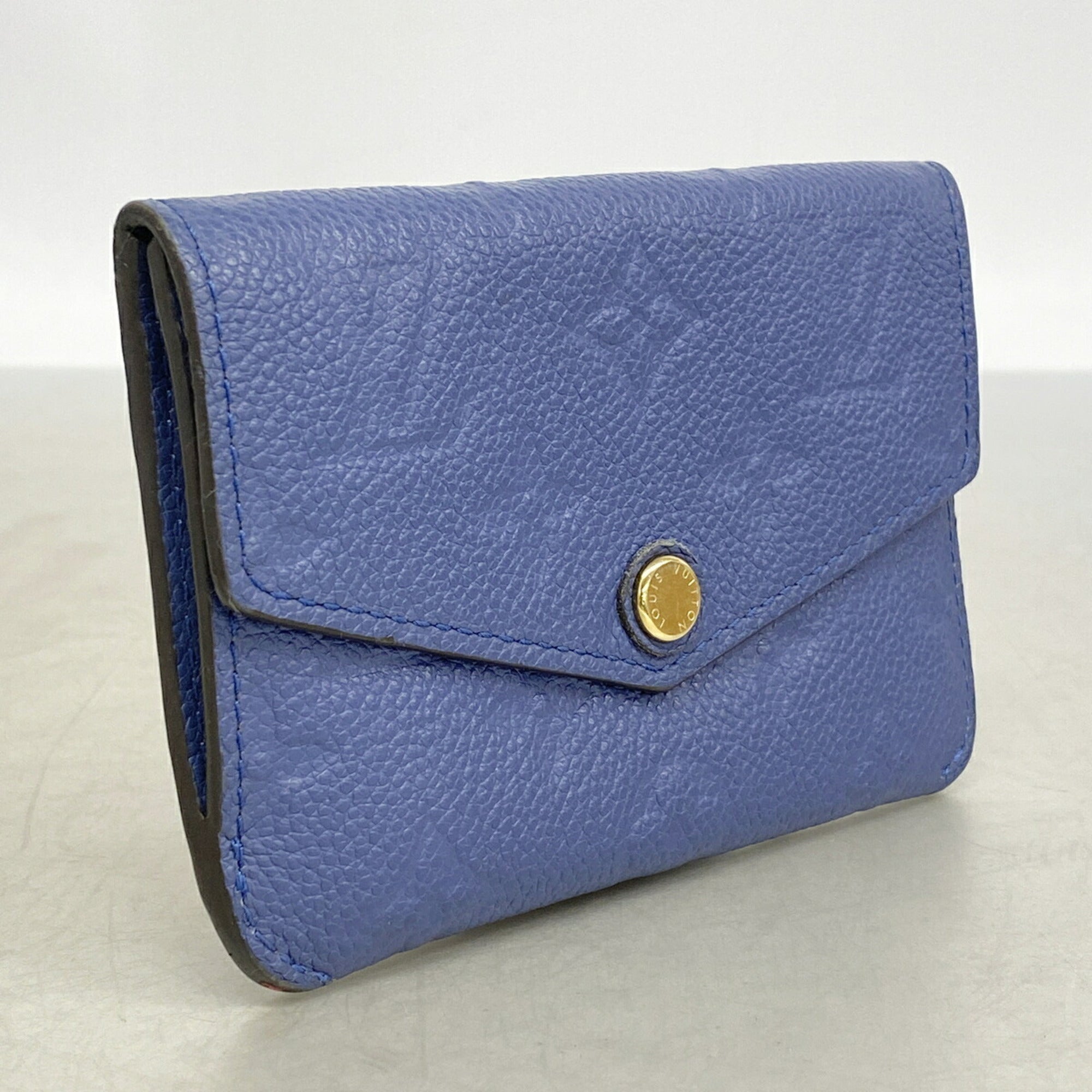 Louis Vuitton Blue Coin Purse/Coin Case (Pre-Owned)