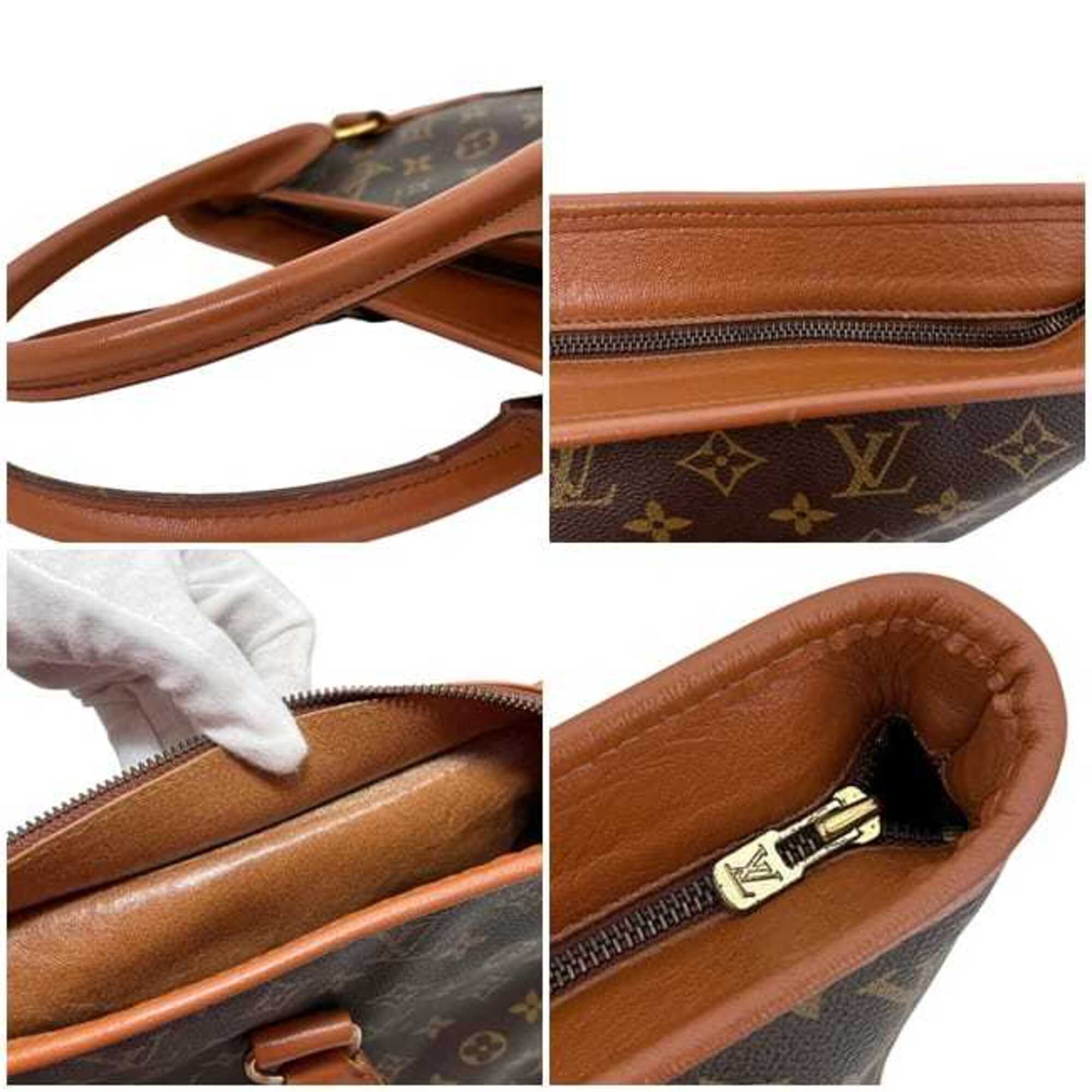 Louis Vuitton Brown Monogram Canvas Tote Bag (Pre-Owned)