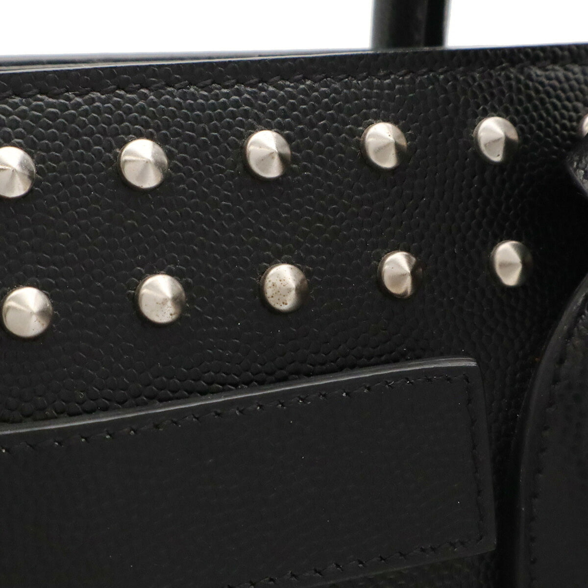 Yves Saint Laurent Black Leather Handbag (Pre-Owned)