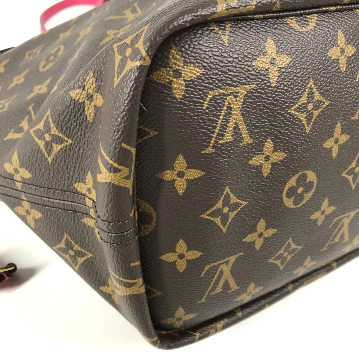 Louis Vuitton Pink Monogram Shoulder Bag Tote Bag (Pre-Owned)