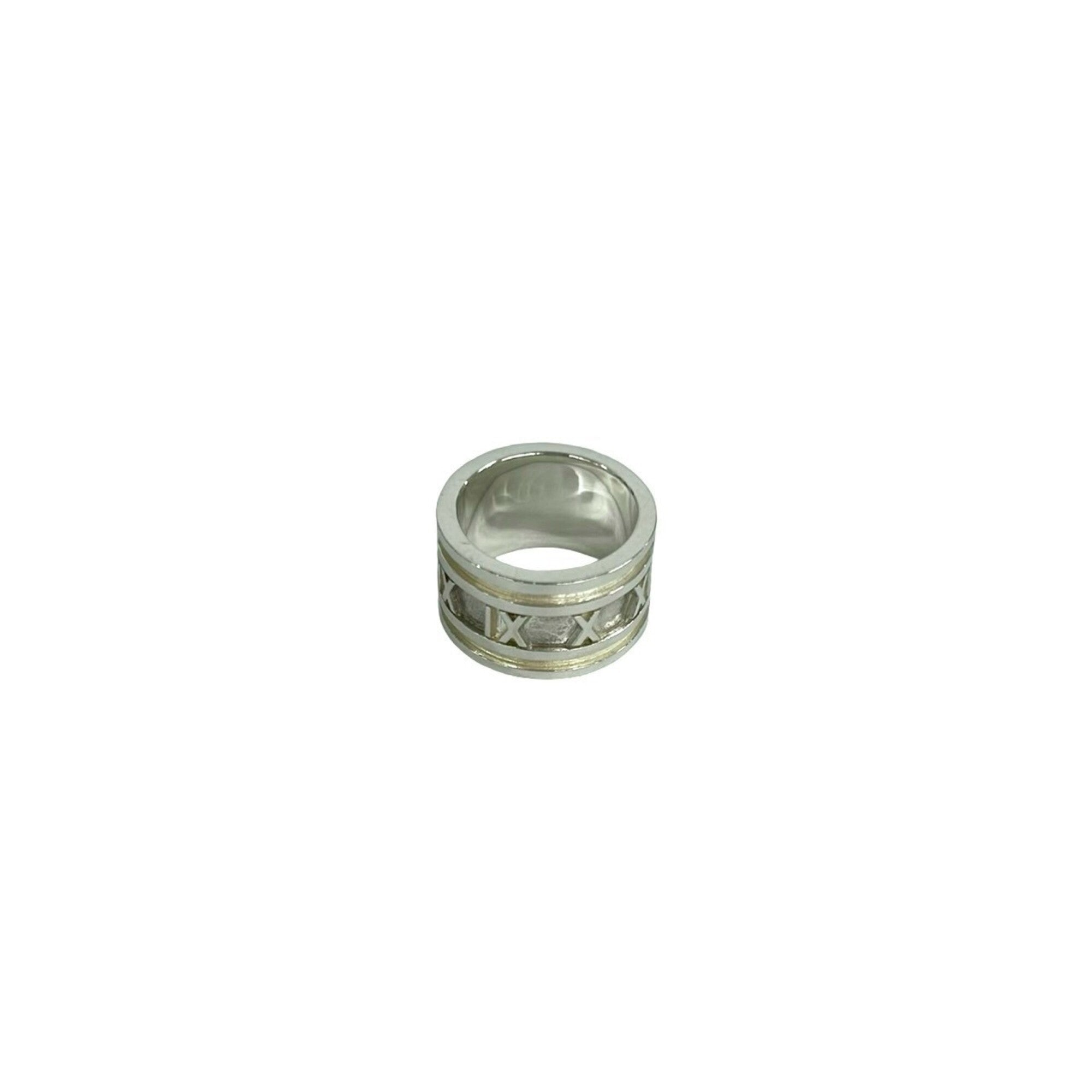 Tiffany Silver Silver 925 Band Ring (Pre-Owned)