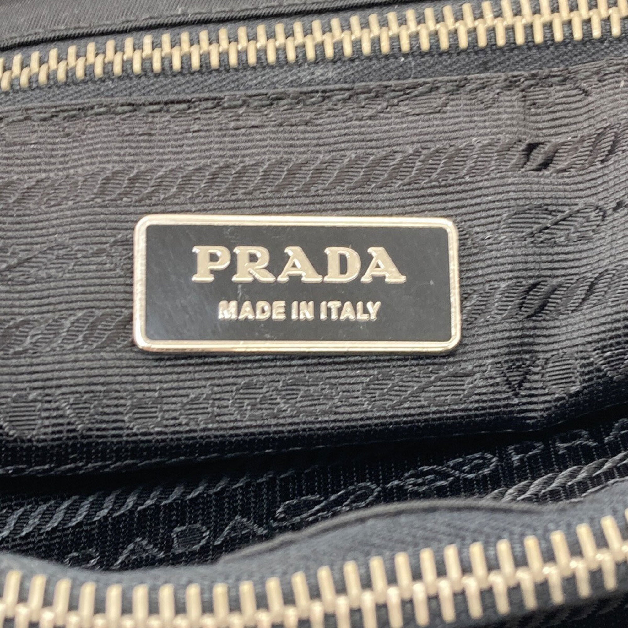 Prada Black Nylon Tote Bag (Pre-Owned)