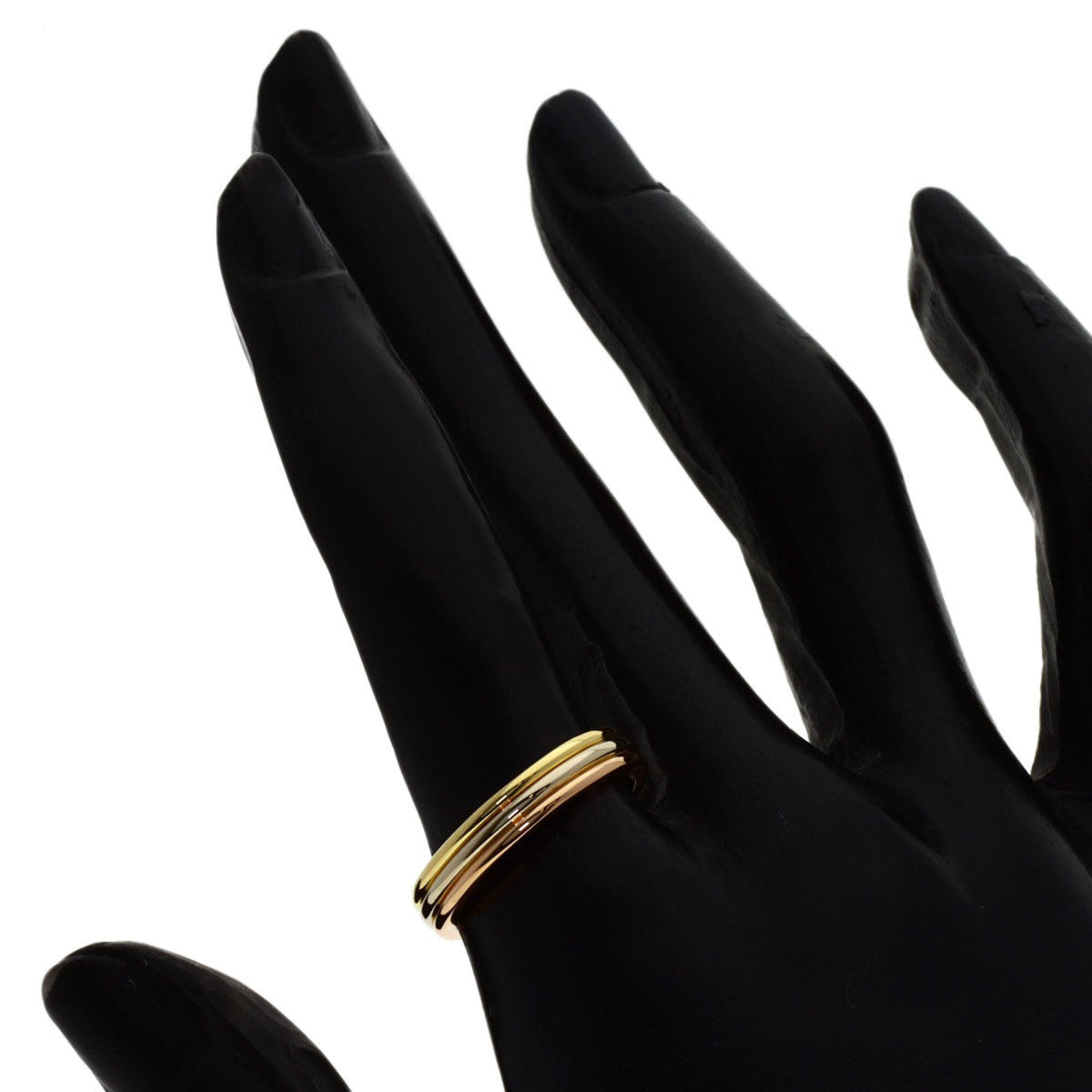 Cartier Yellow Gold (18K) Pink Gold (18K) White Gold (18K) Band Ring (Pre-Owned)