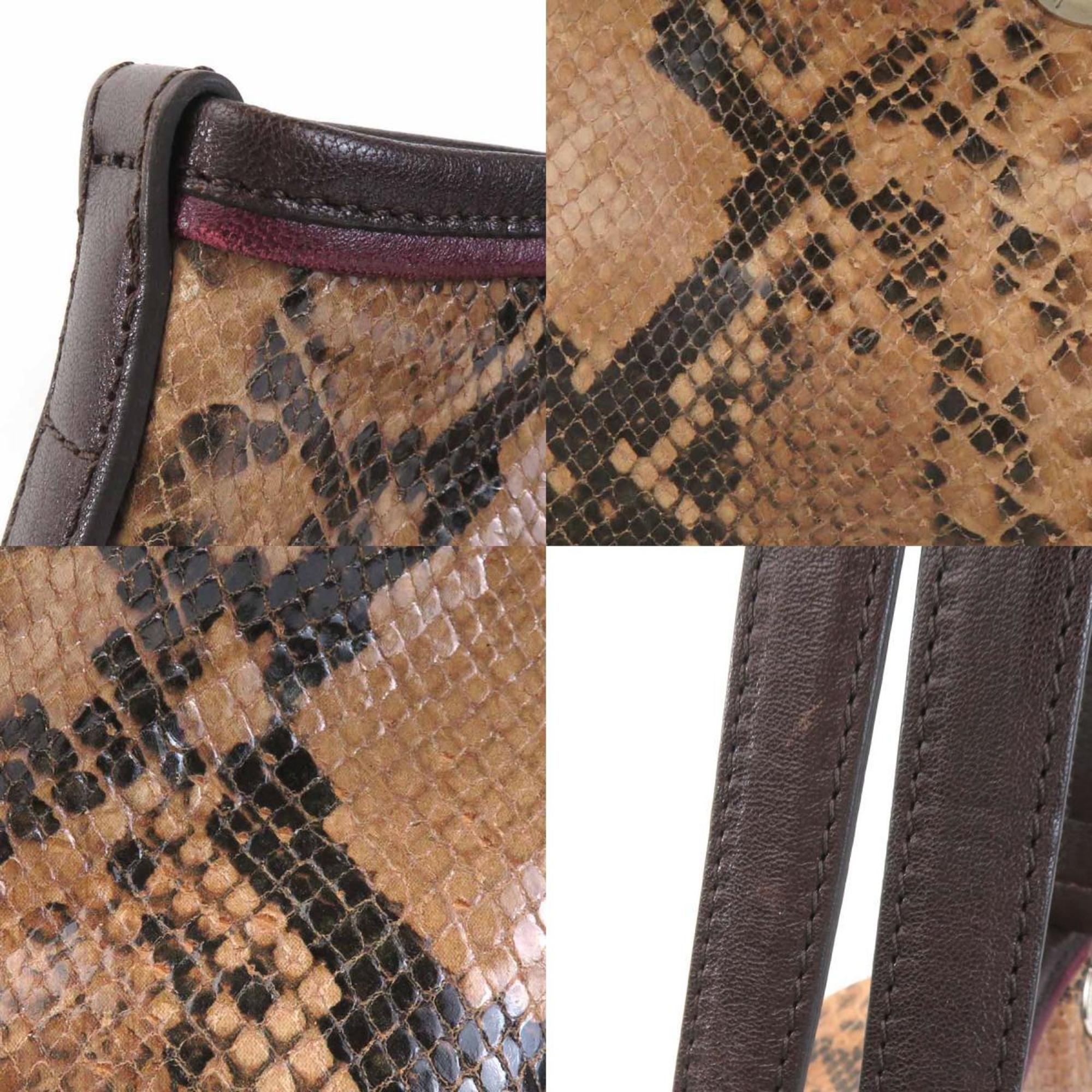 Longchamp Brown Leather Handbag (Pre-Owned)