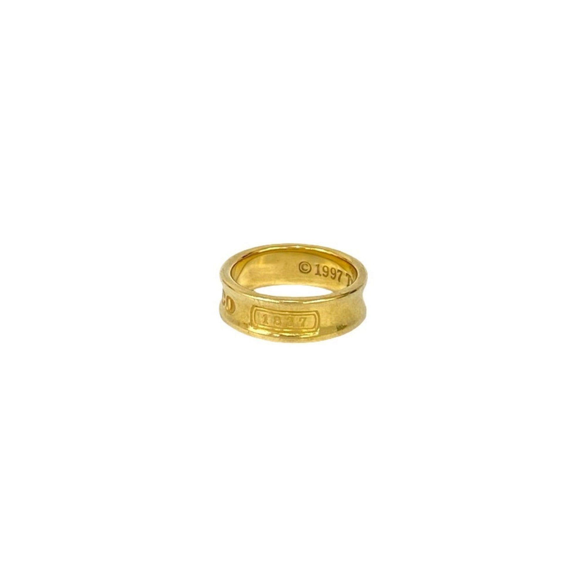 Tiffany Gold Yellow Gold (18K) Band Ring (Pre-Owned)