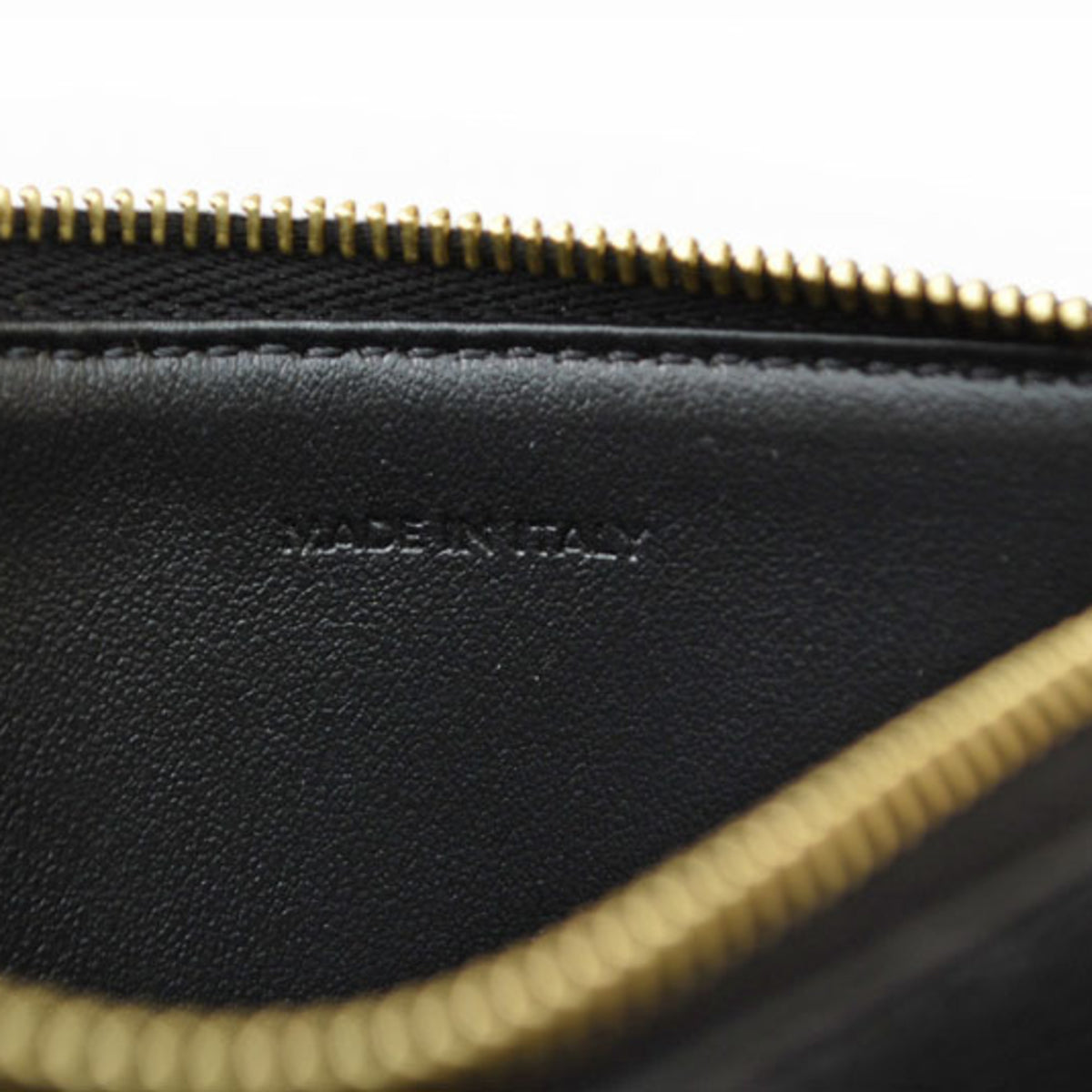 Celine Black Leather Card Wallet (Pre-Owned)