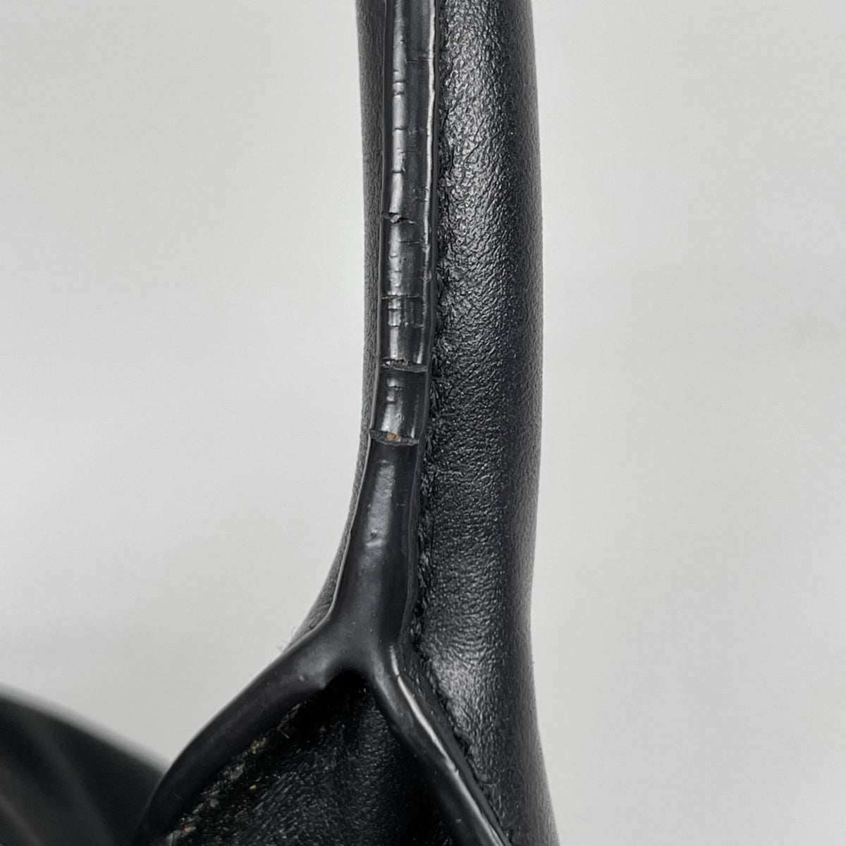 Prada Black Nylon Leather Tote Bag (Pre-Owned)