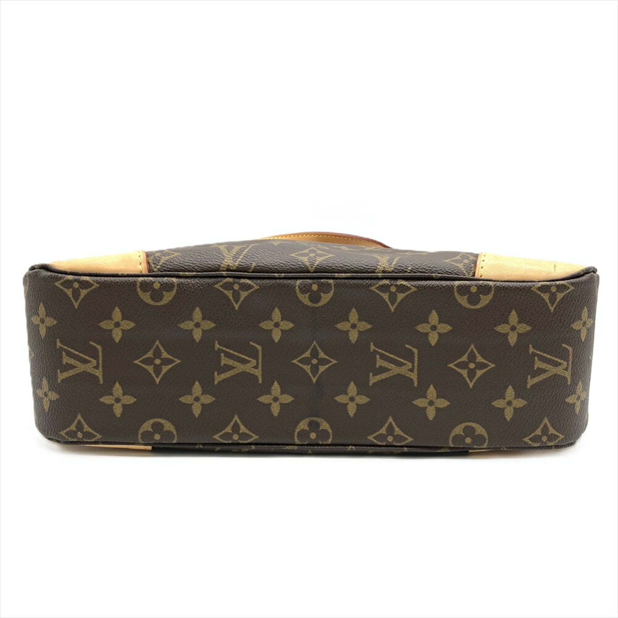 Louis Vuitton Brown Monogram Canvas Shoulder Bag (Pre-Owned)