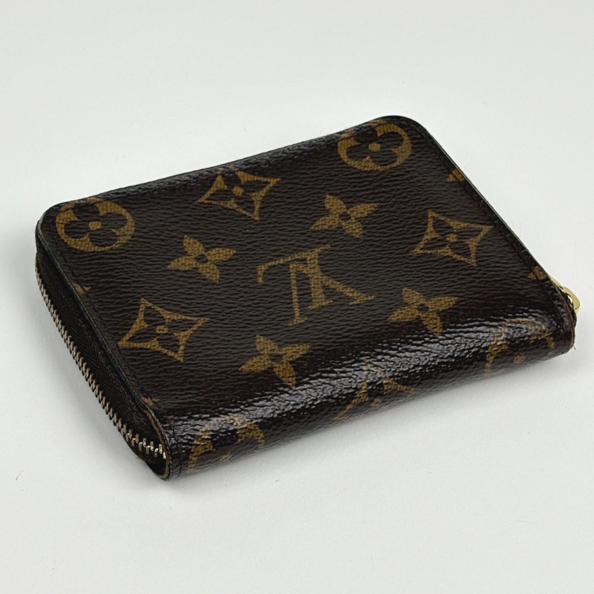 Louis Vuitton Brown Monogram Coin Purse/Coin Case (Pre-Owned)