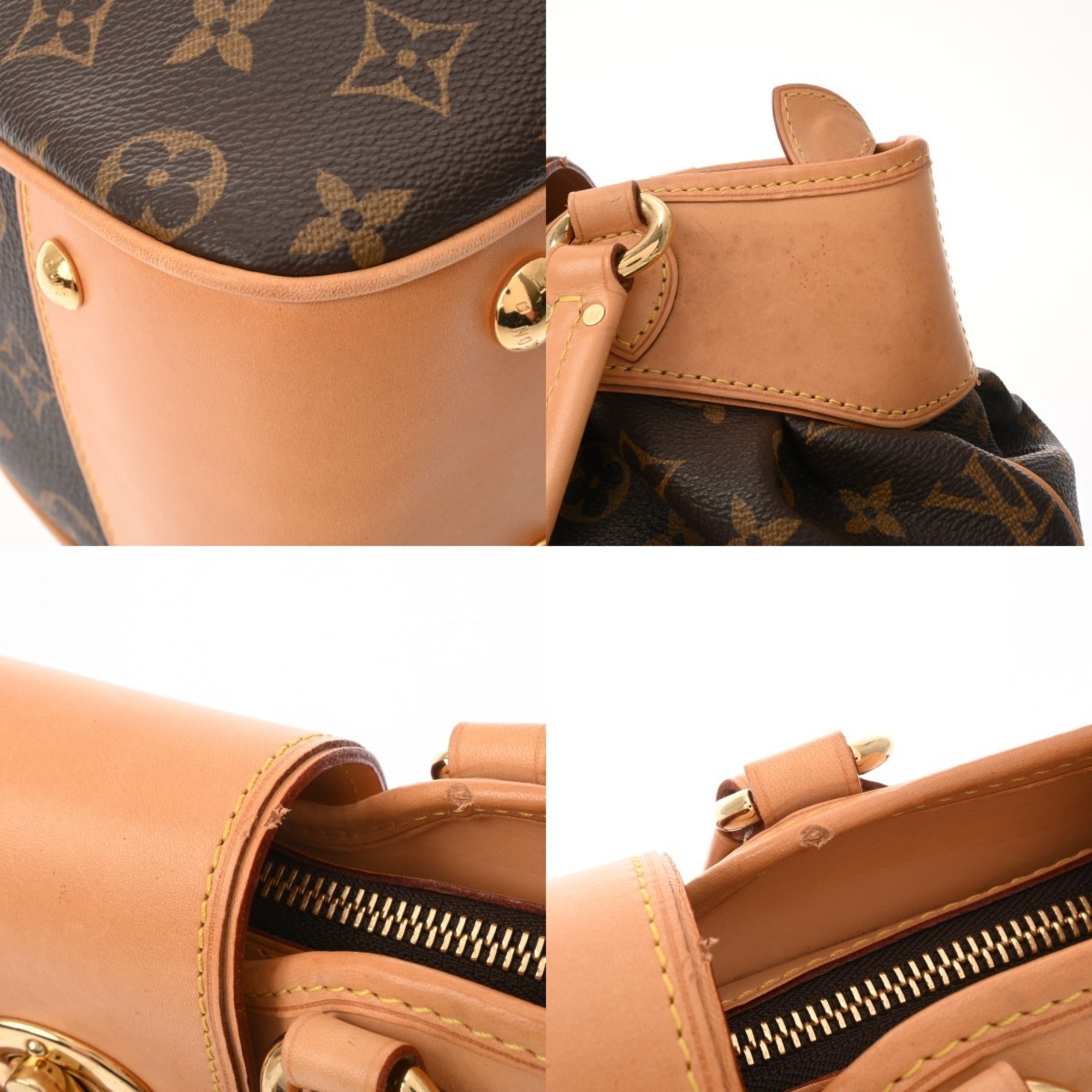 Louis Vuitton Brown Monogram Handbag (Pre-Owned)