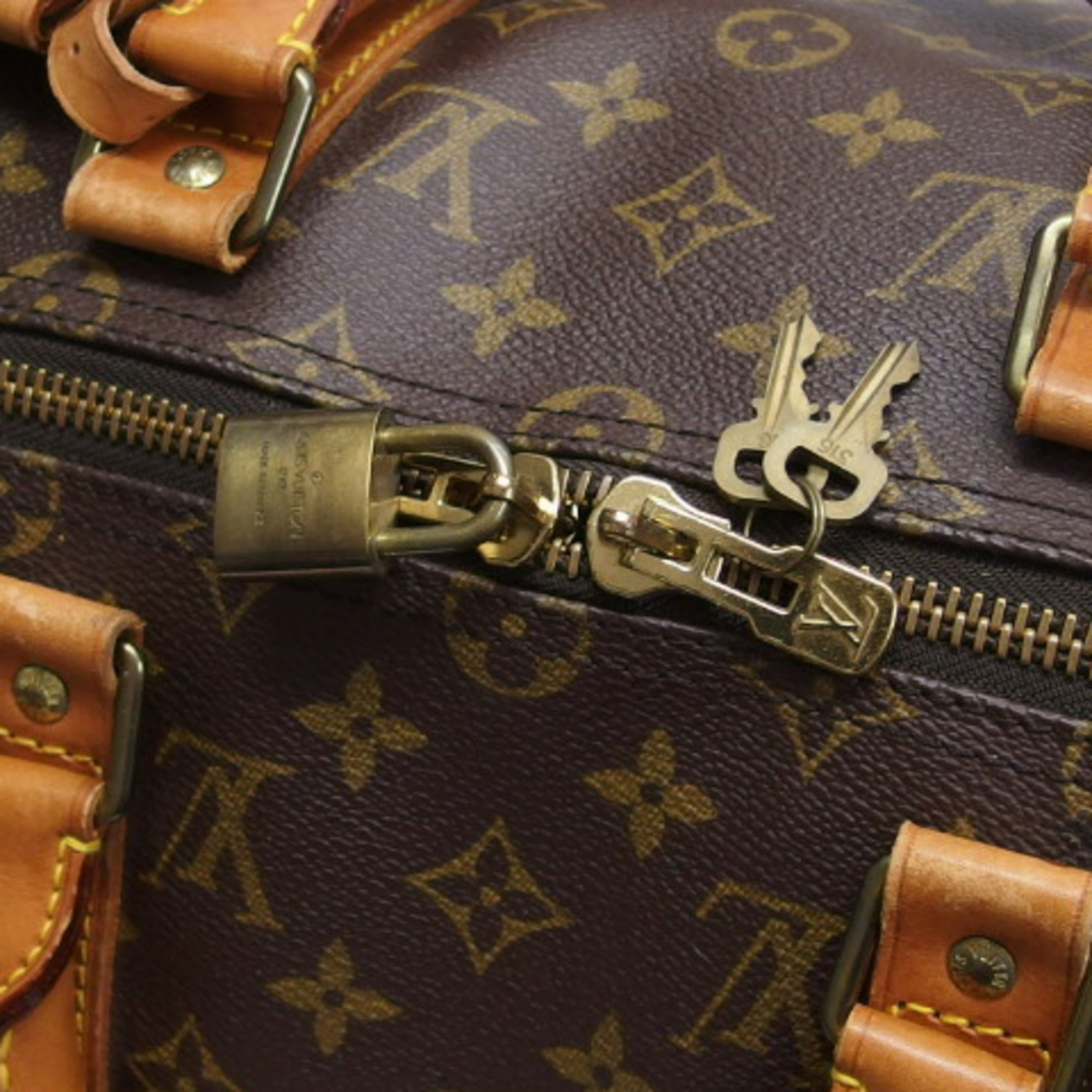Louis Vuitton Monogram Gold Monogram Boston Bag (Pre-Owned)