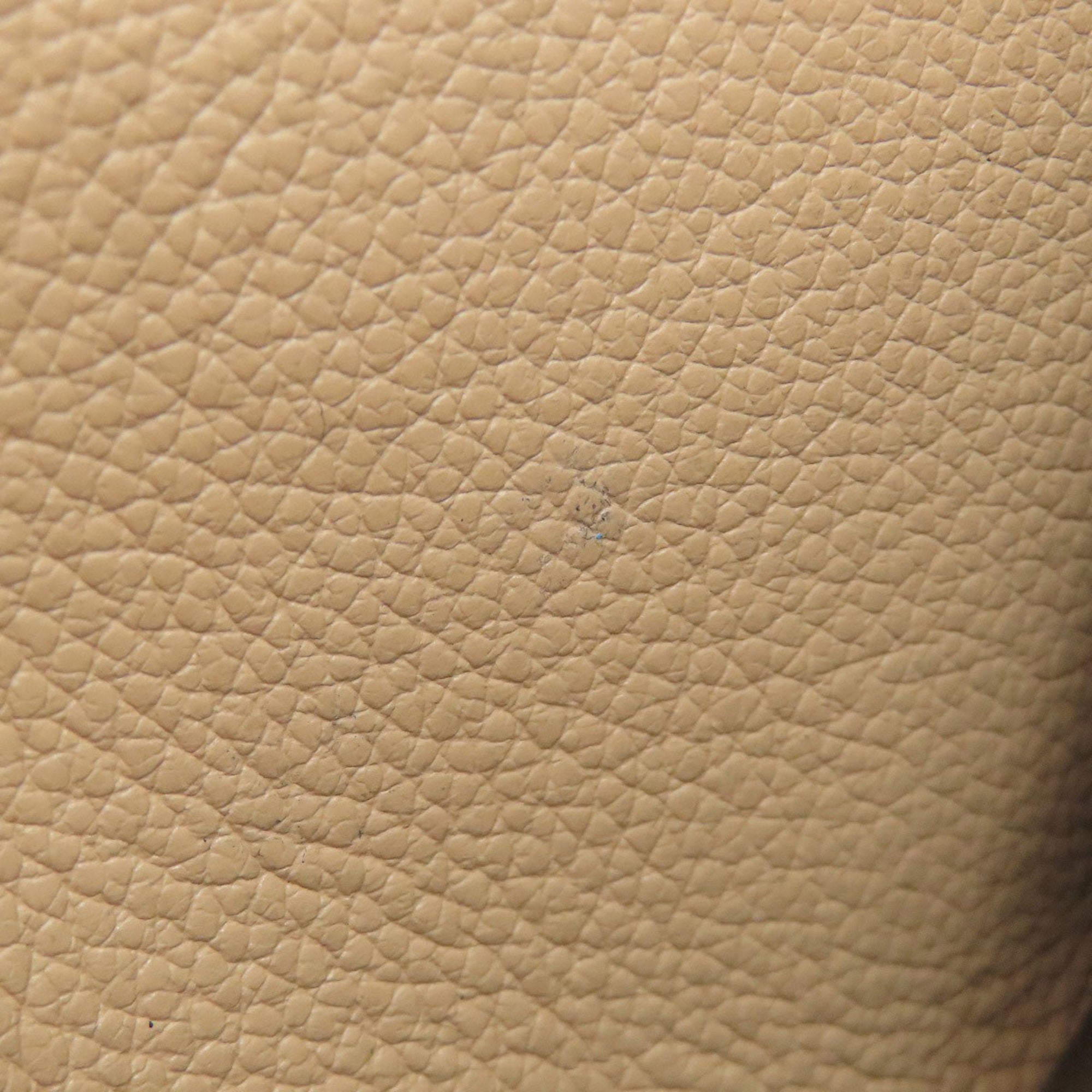 Louis Vuitton Beige Black Monogram Empreinte Long Wallet (Bi-Fold) (Pre-Owned)