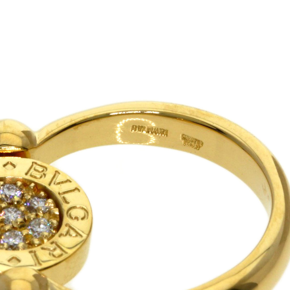 Bvlgari Bvlgari Bvlgari Yellow Gold (18K) Band Ring (Pre-Owned)
