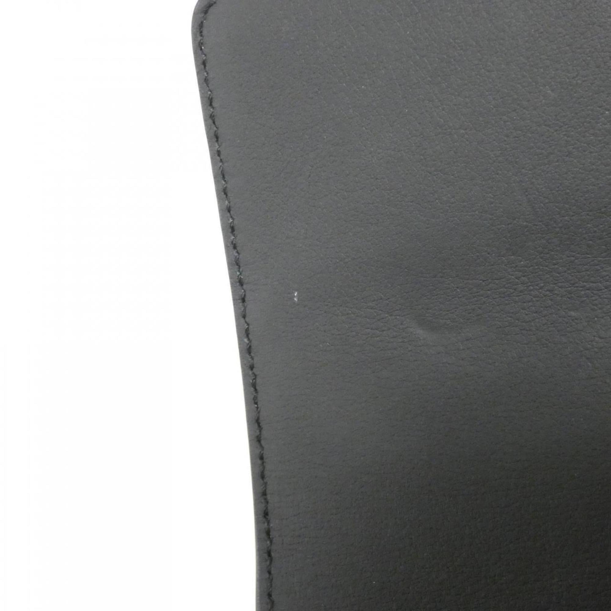 Bvlgari Black Leather Shoulder Bag (Pre-Owned)